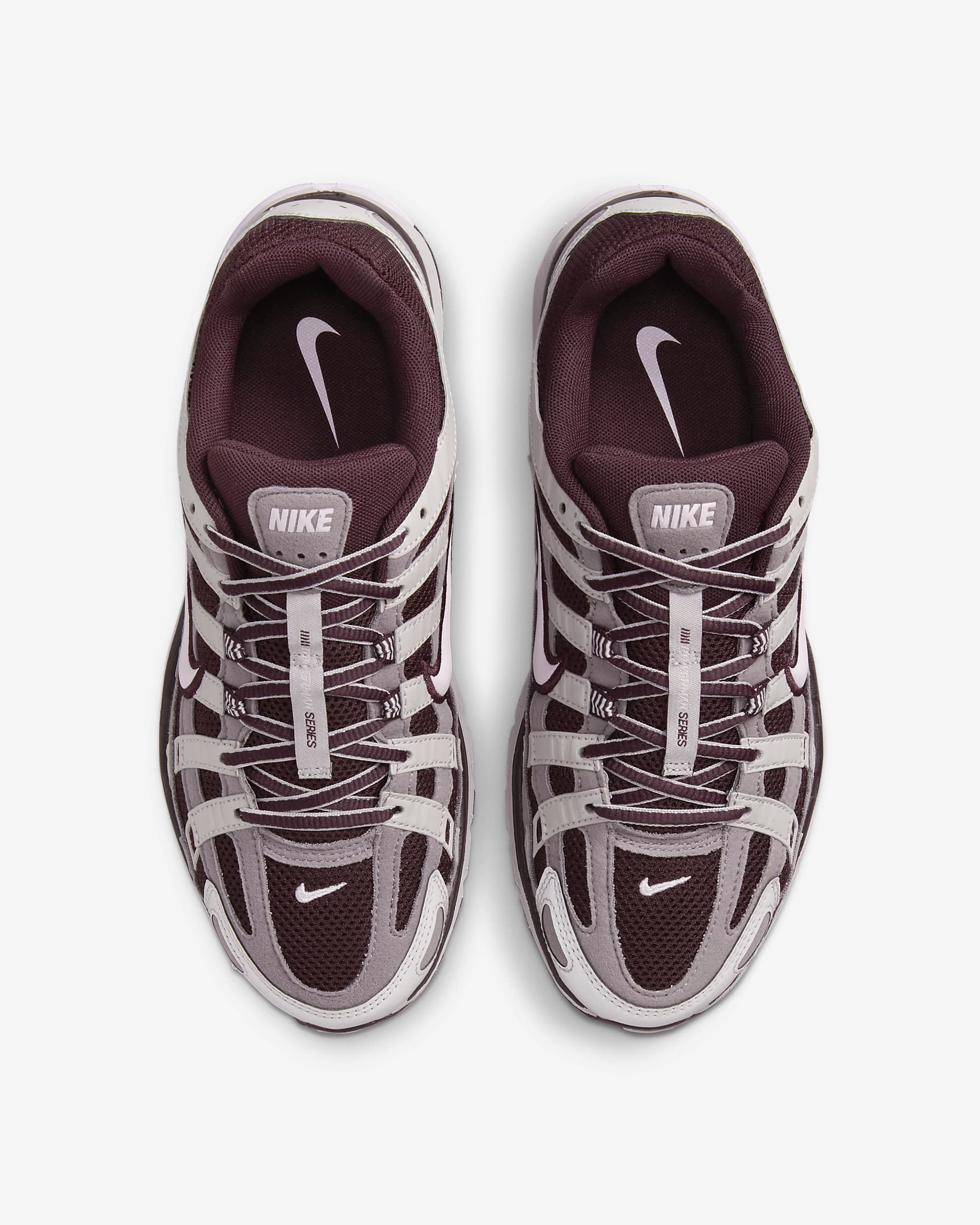 Nike P-6000 Damenschuh - Burgundy Crush/Taupe Grey/Platinum Violet/Pink Foam