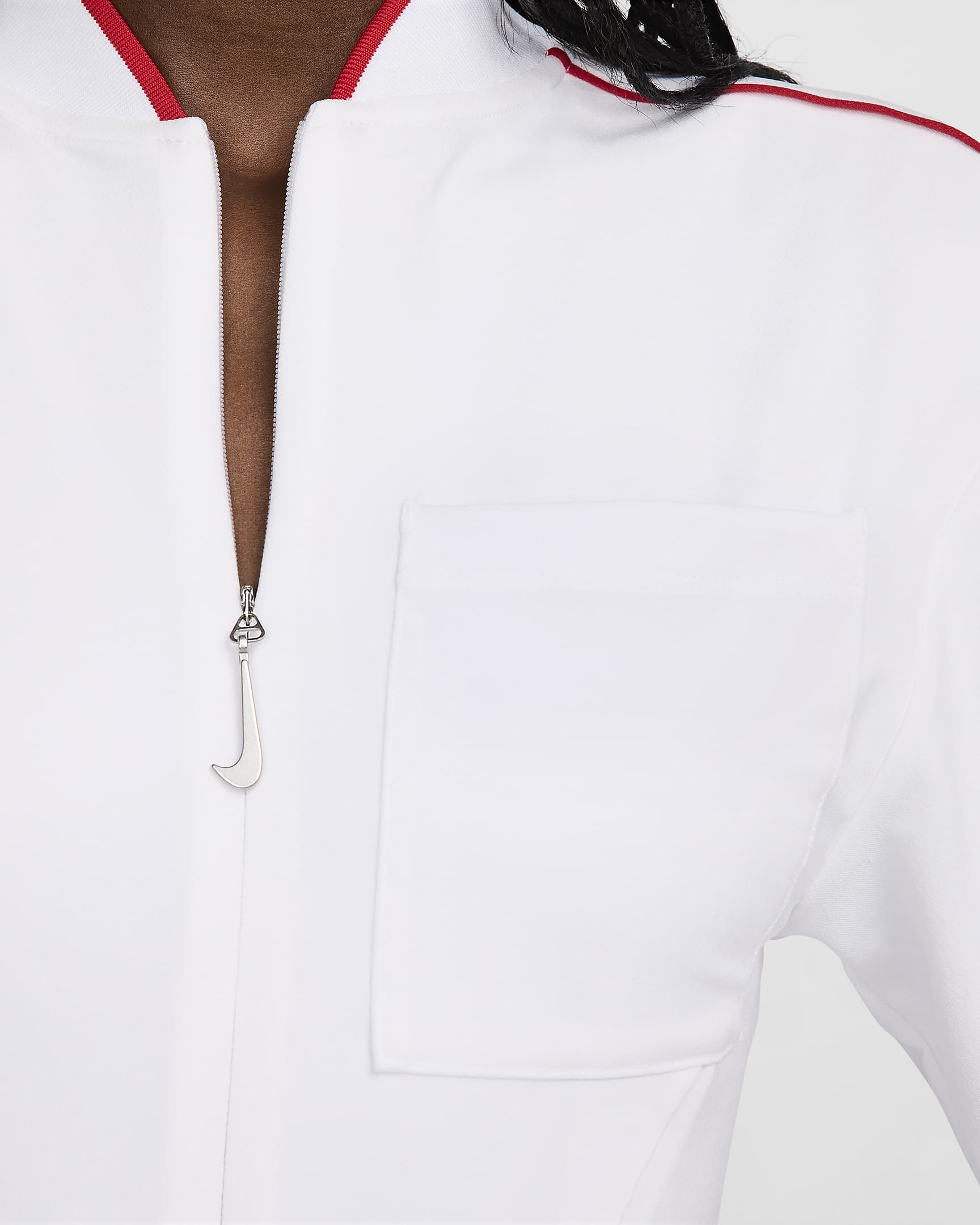 Robe Nike x Jacquemus pour Femme - Blanc/University Red