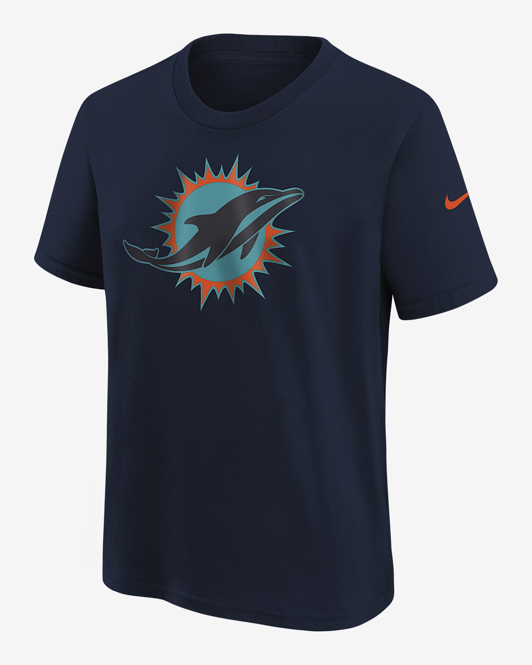 Miami Dolphins Rivalry Big Kids' Nike NFL T-Shirt - Navy