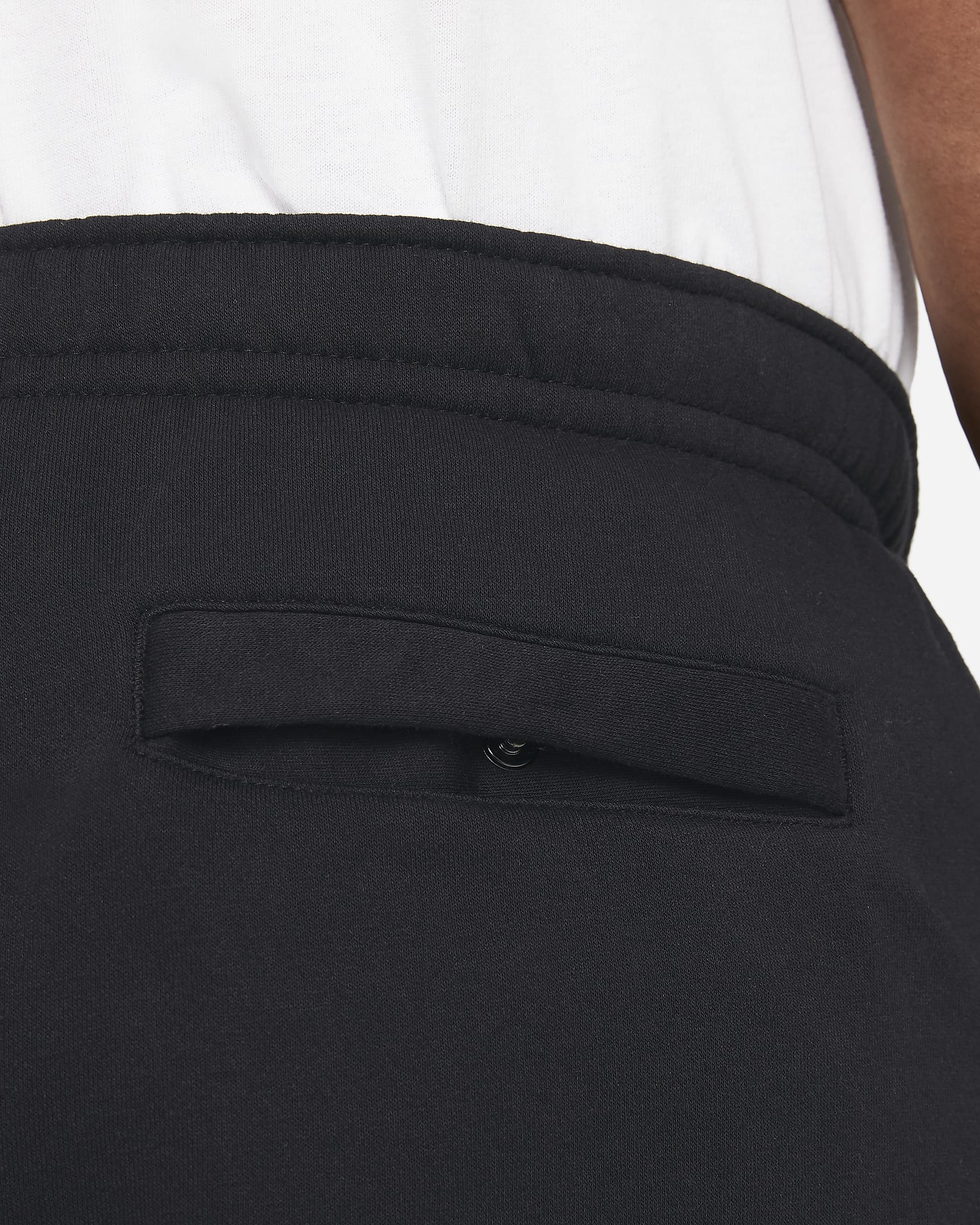 Short imprimé Nike Sportswear Club pour Homme - Noir/Blanc/Blanc