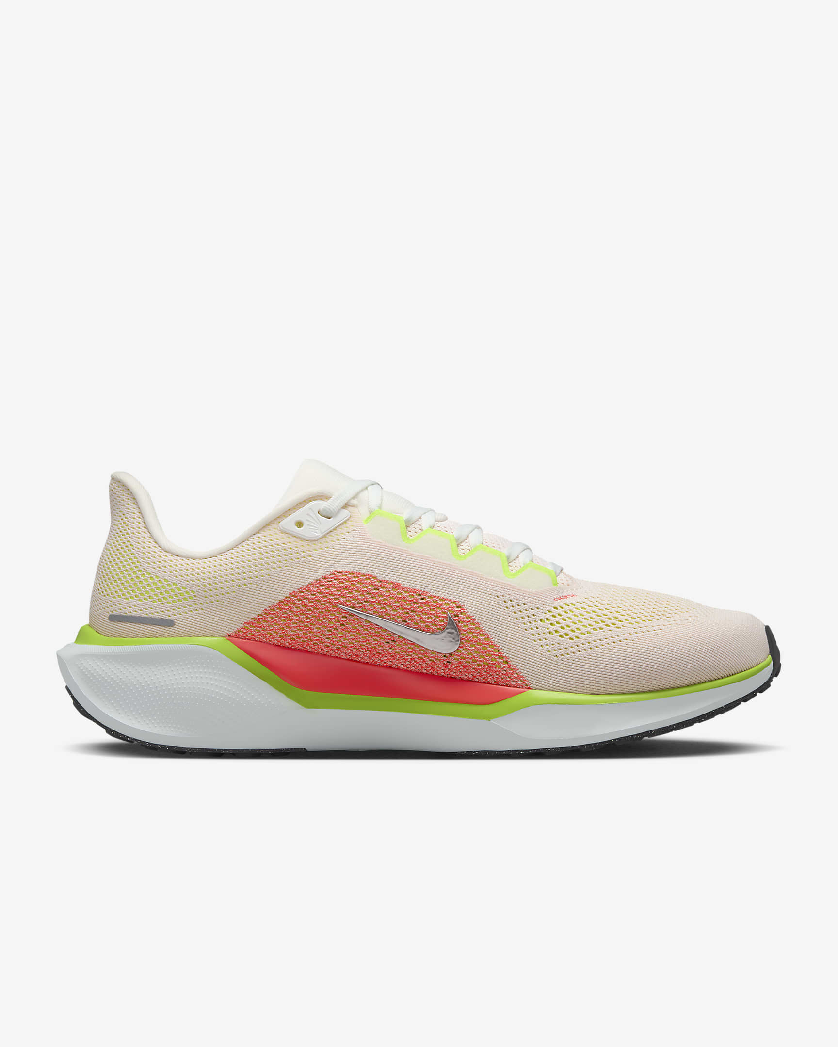 Tenis de correr en pavimento para hombre Nike Pegasus 41 - Blanco cumbre/Carmesí brillante/Azul glacial/Cromo