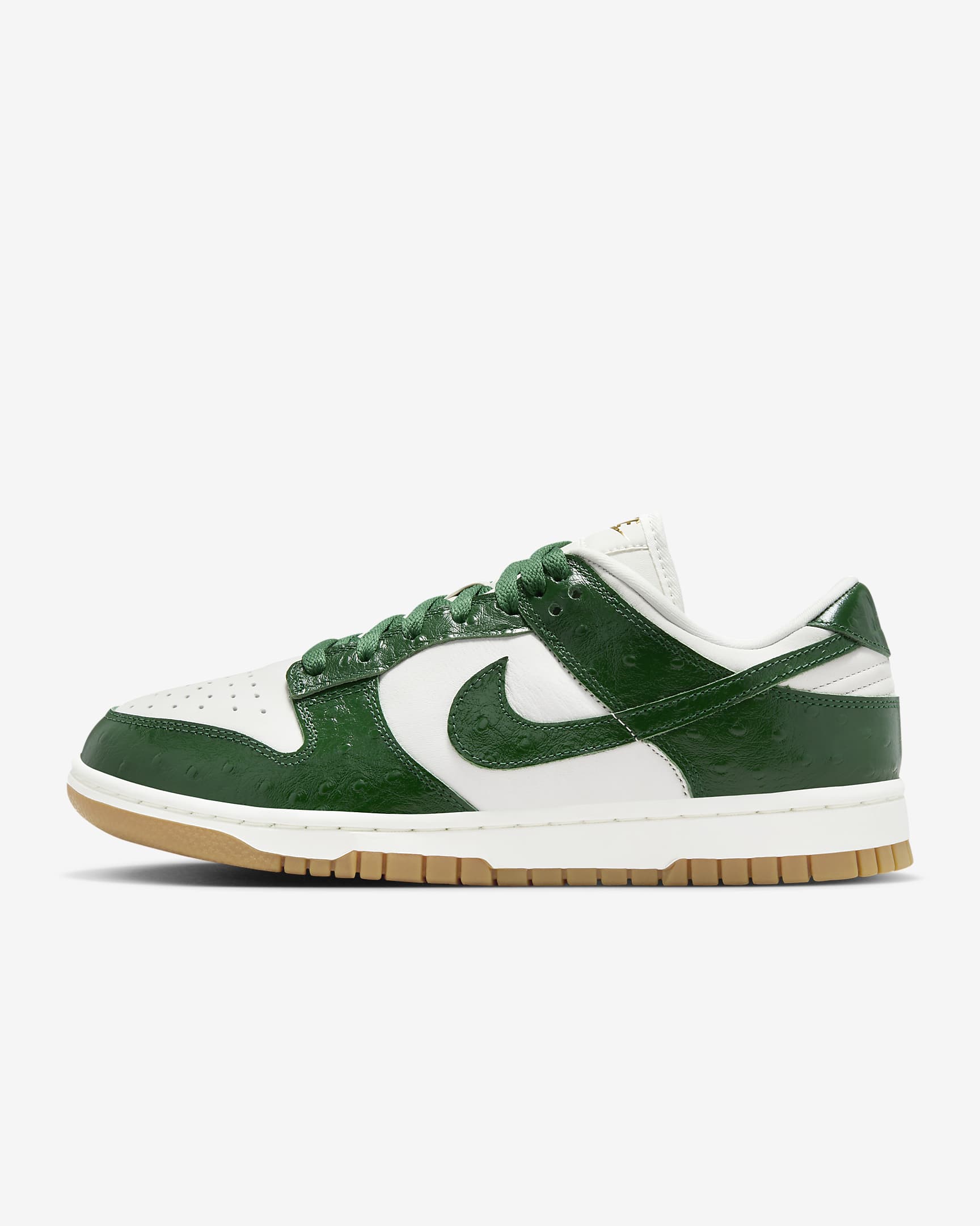 Nike Dunk Low LX Women's Shoes - Phantom/Sail/Metallic Gold/Gorge Green