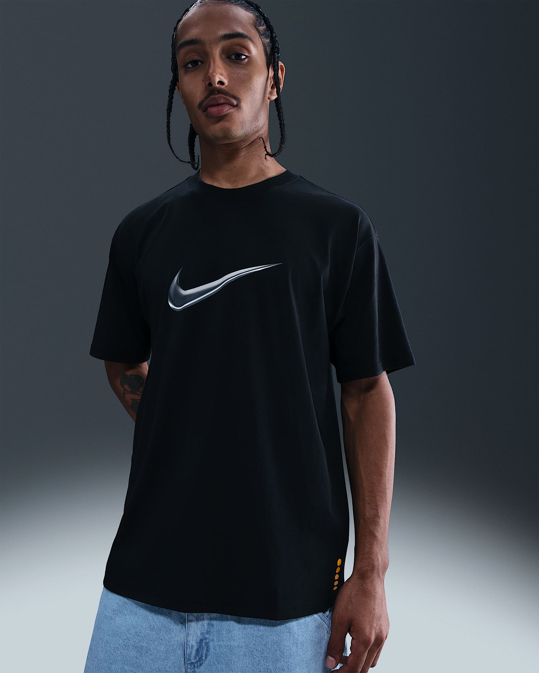 Nike Sportswear Men's Max90 T-Shirt - Black