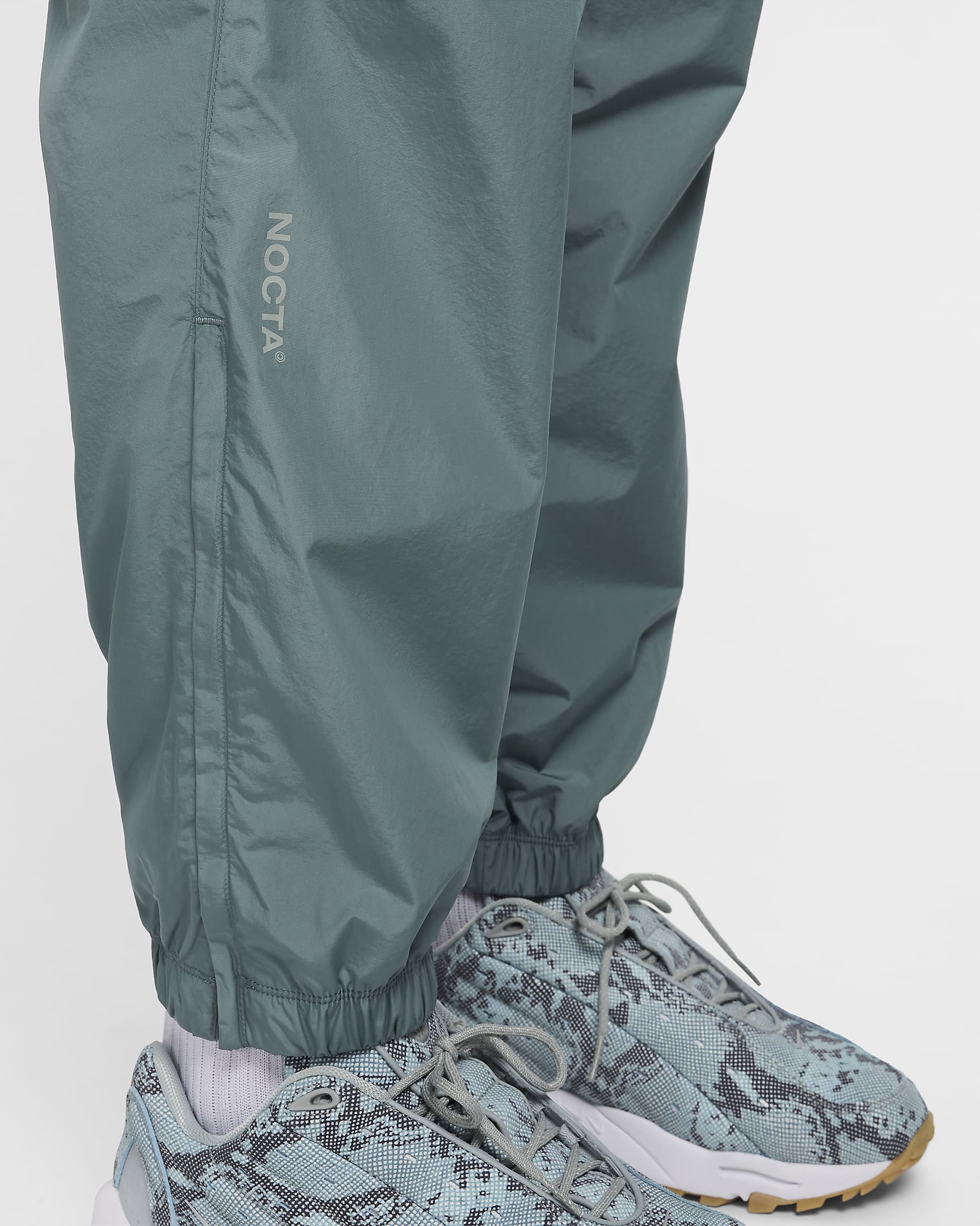 NOCTA Northstar Nylon Tracksuit Bottoms - Mineral Slate/Faded Spruce/Mica Green