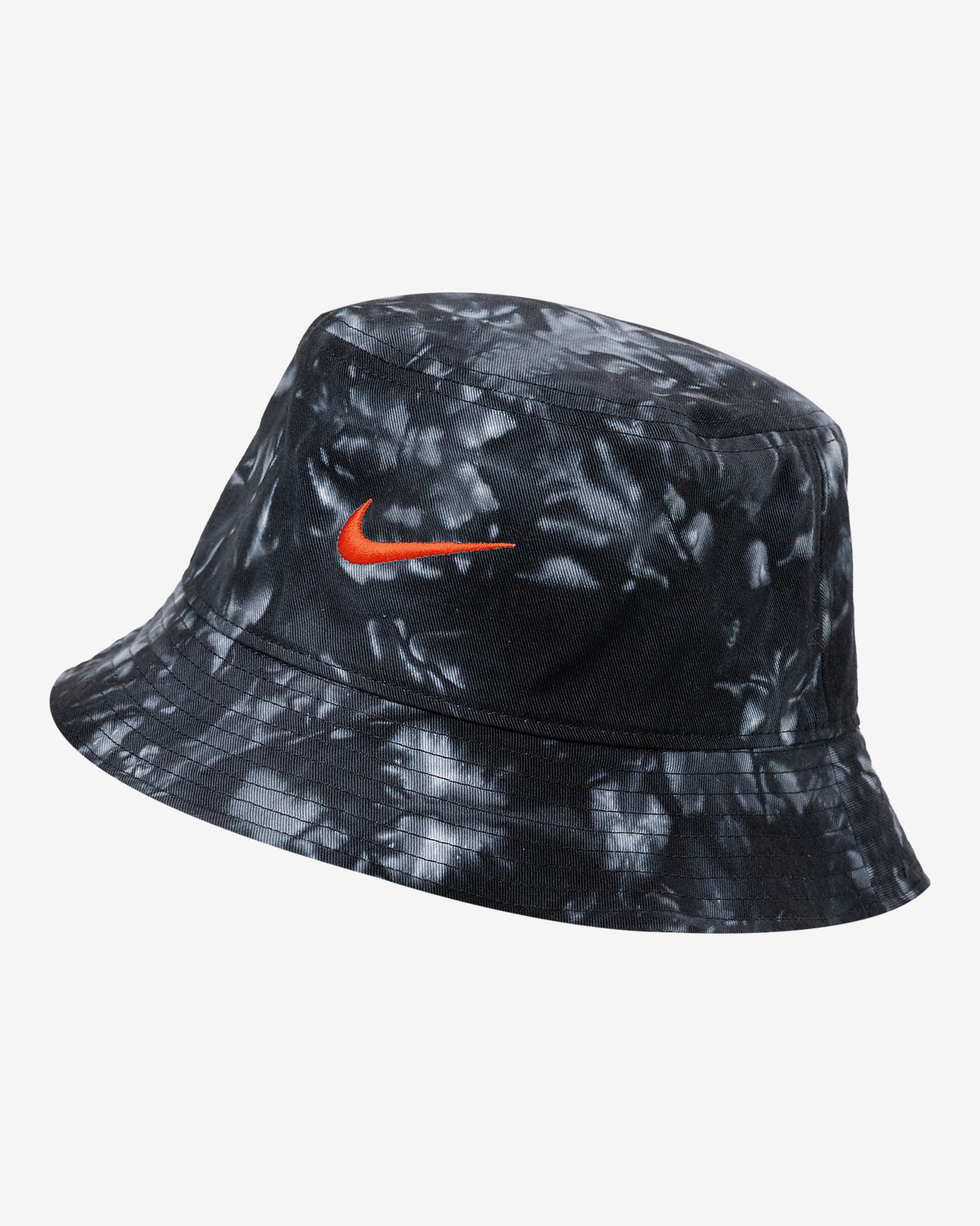 Gorro tipo pescador tie-dye Nike de la NWSL Houston Dash - Negro