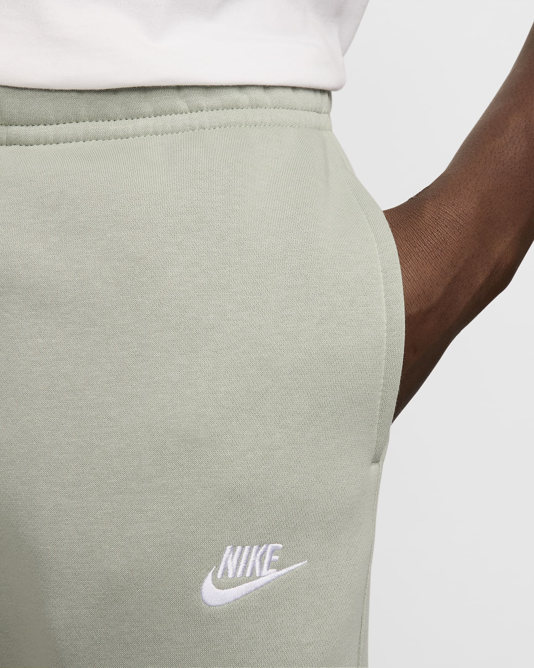 Pantalon de jogging Nike Sportswear Club Fleece - Jade Horizon/Jade Horizon/Blanc