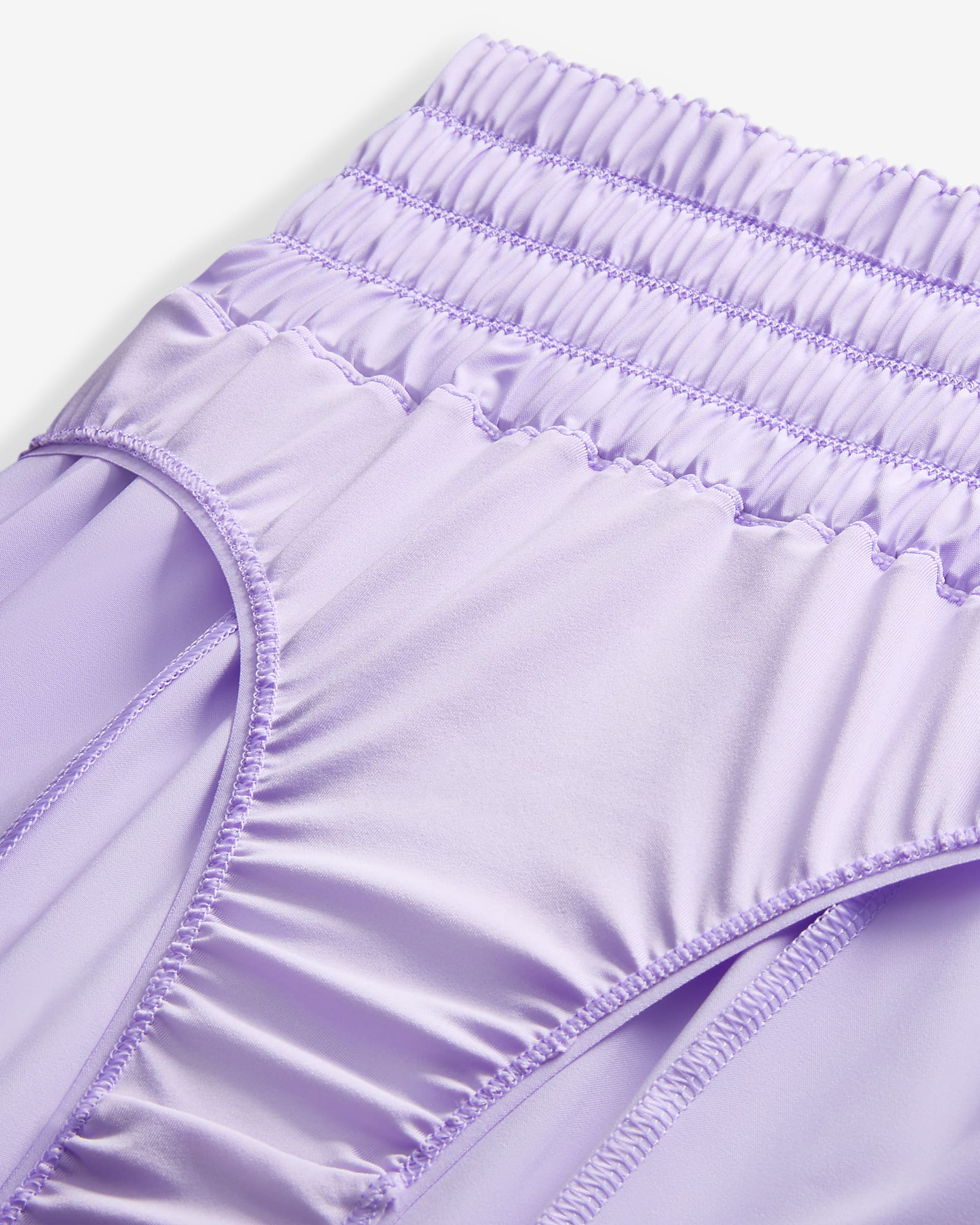 Nike Dri-FIT One Women's Ultra High-Waisted 8cm (approx.) Brief-Lined Shorts - Lilac Bloom