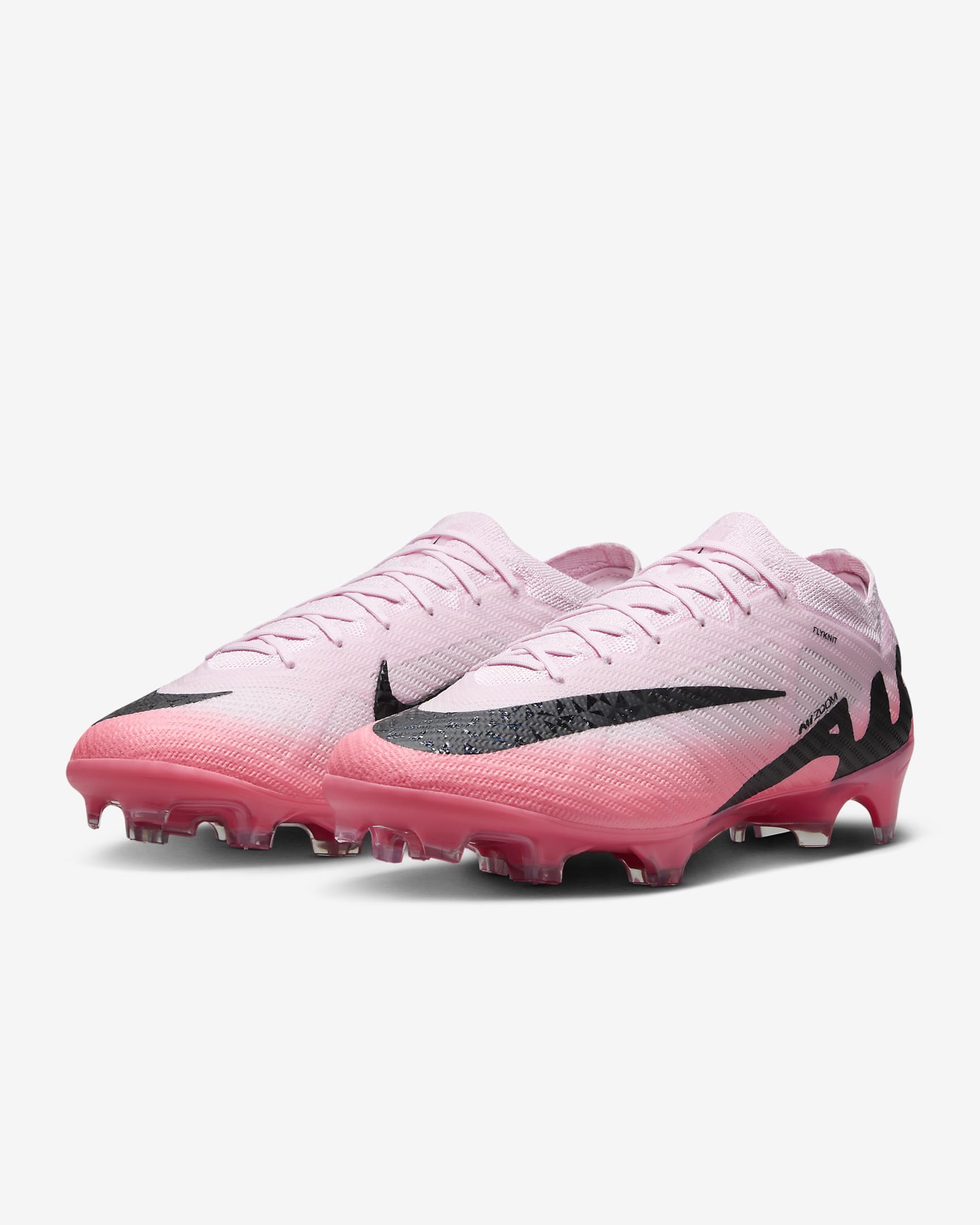 Nike Mercurial Vapor 15 Elite FG Low-Top Football Boot - Pink Foam/Black