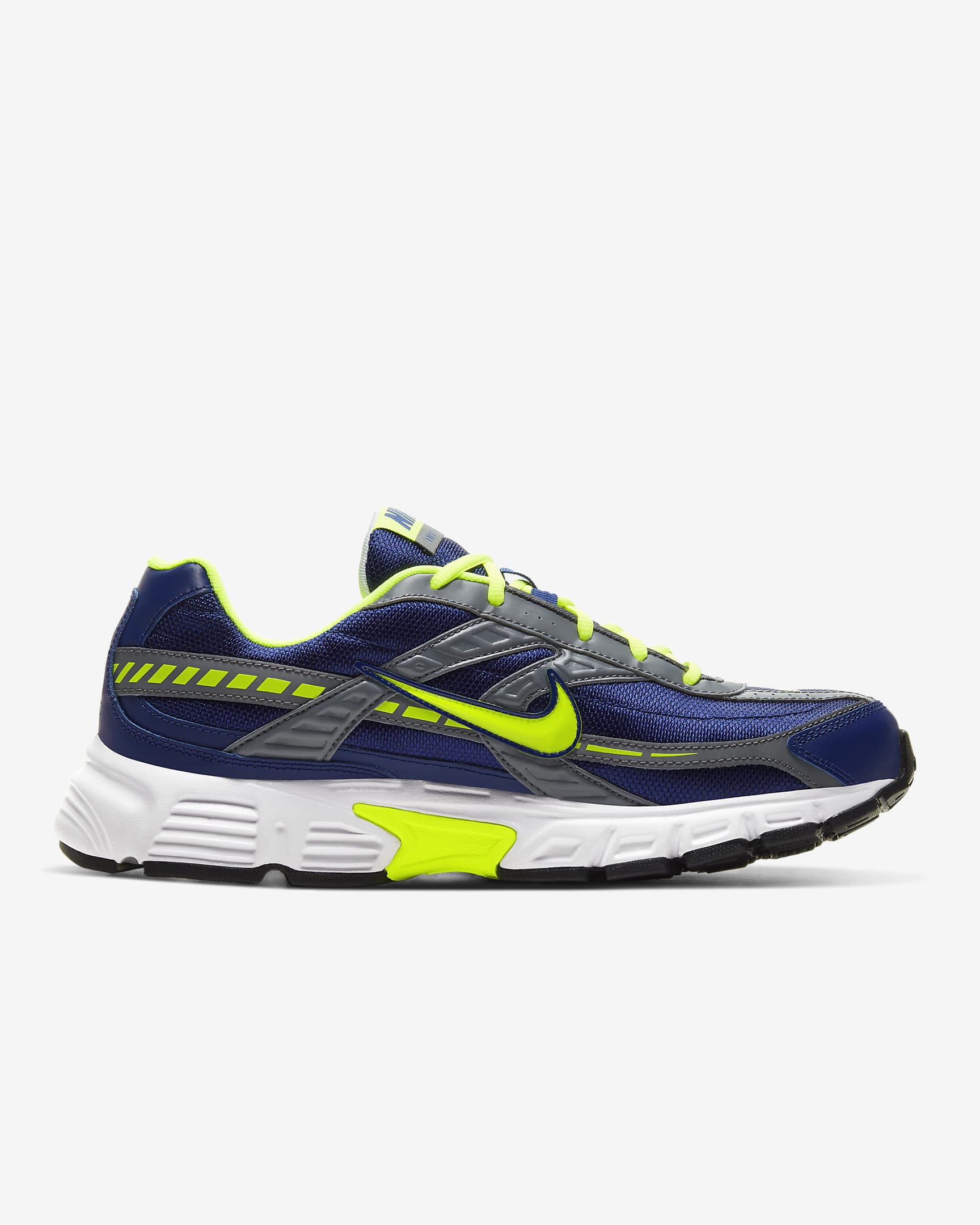 Nike Initiator 男款跑鞋 - Deep Royal Blue/Cool Grey/黑色/Volt