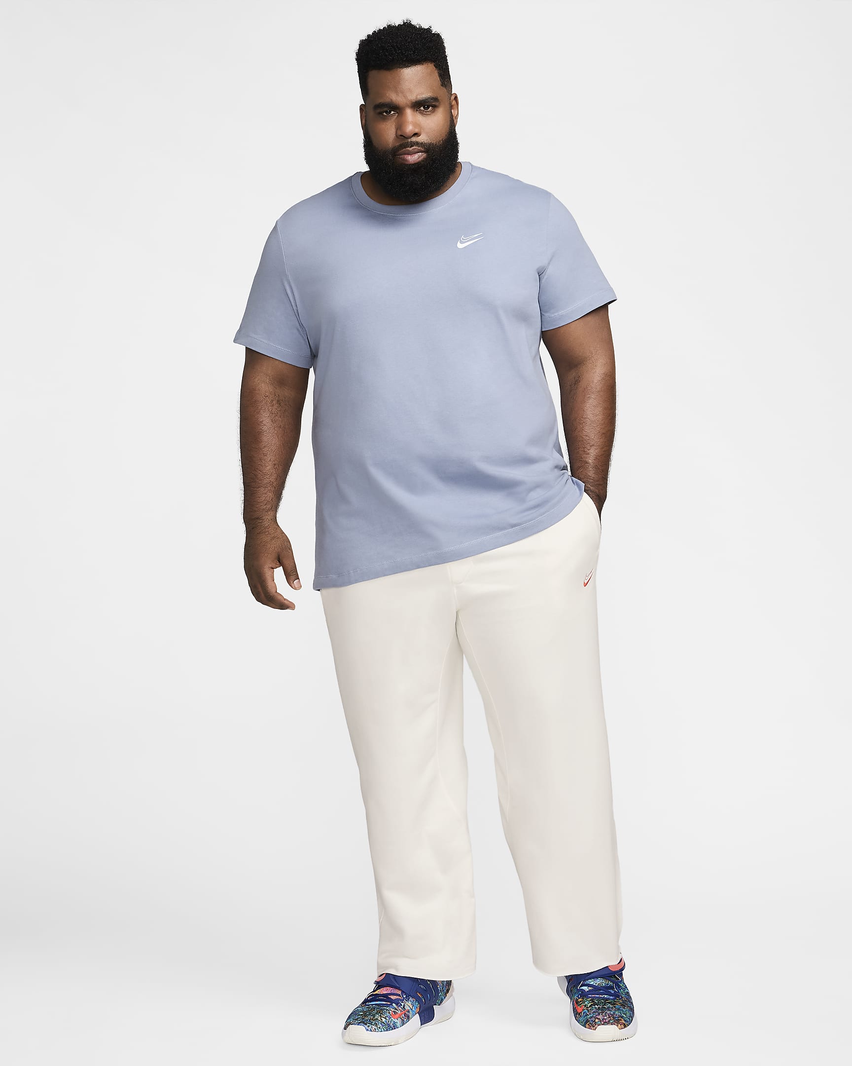 Pants de básquetbol de 7/8 de largo Dri-FIT Standard Issue para hombre Kevin Durant - Vela/Arcilla cósmico