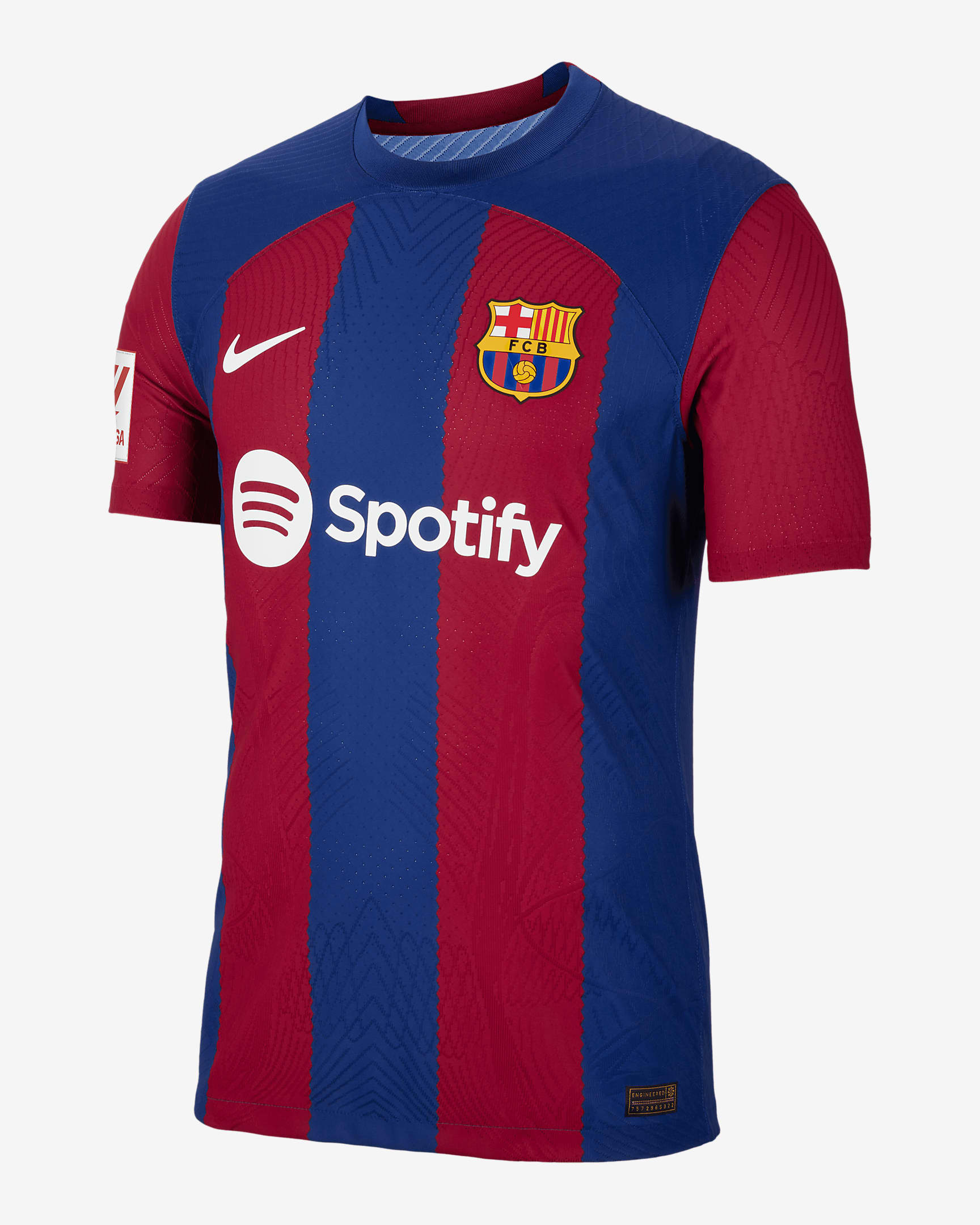 Frenkie De Jong Barcelona 2023 24 Match Home Men's Nike Dri-fit Adv 