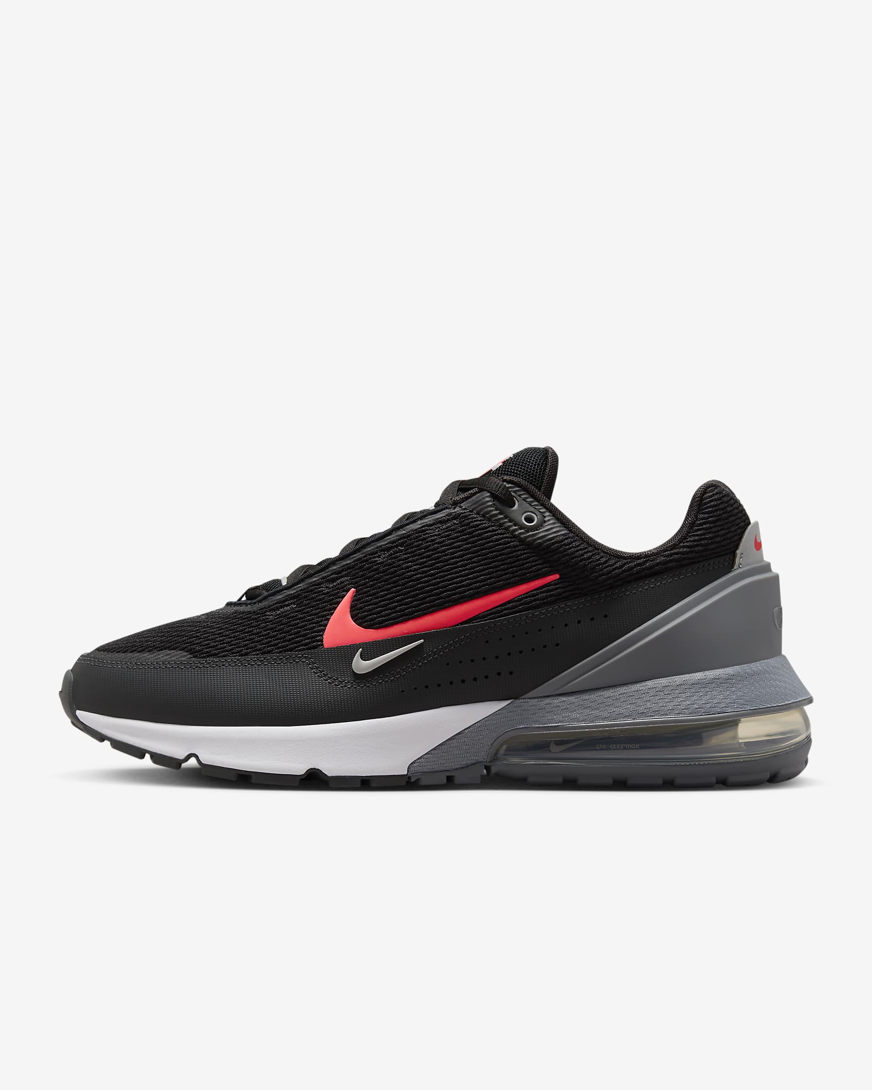 Nike Air Max Pulse herresko - Svart/Smoke Grey/Anthracite/Bright Crimson