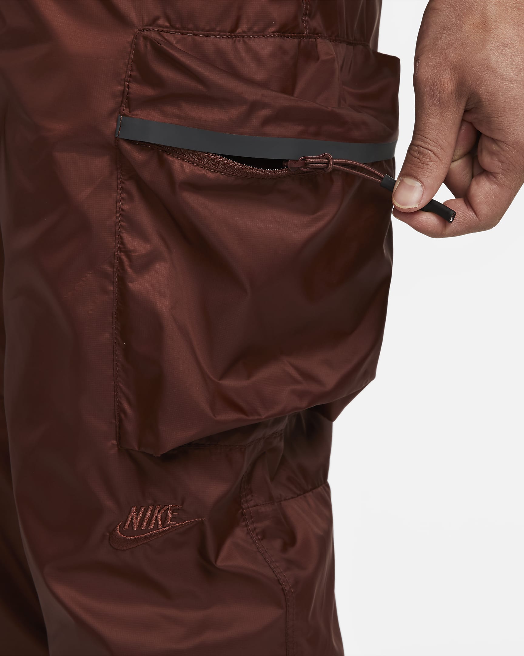 Nike Sportswear Repel Tech Pack Men's Lined Woven Trousers - Dark Pony/Earth/Dark Pony/Dark Pony