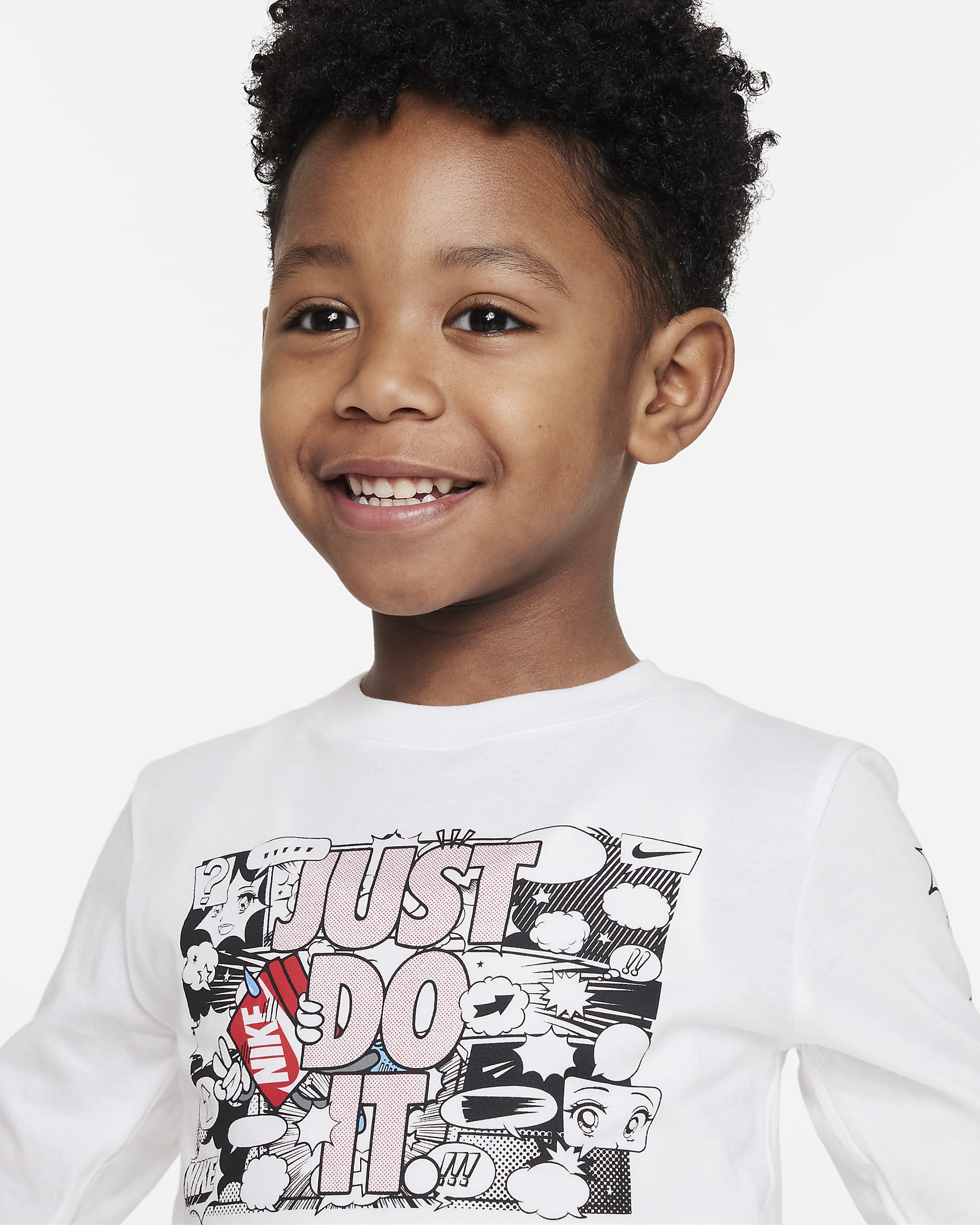 Nike Long Sleeve Manga Tee Little Kids' T-Shirt. Nike JP