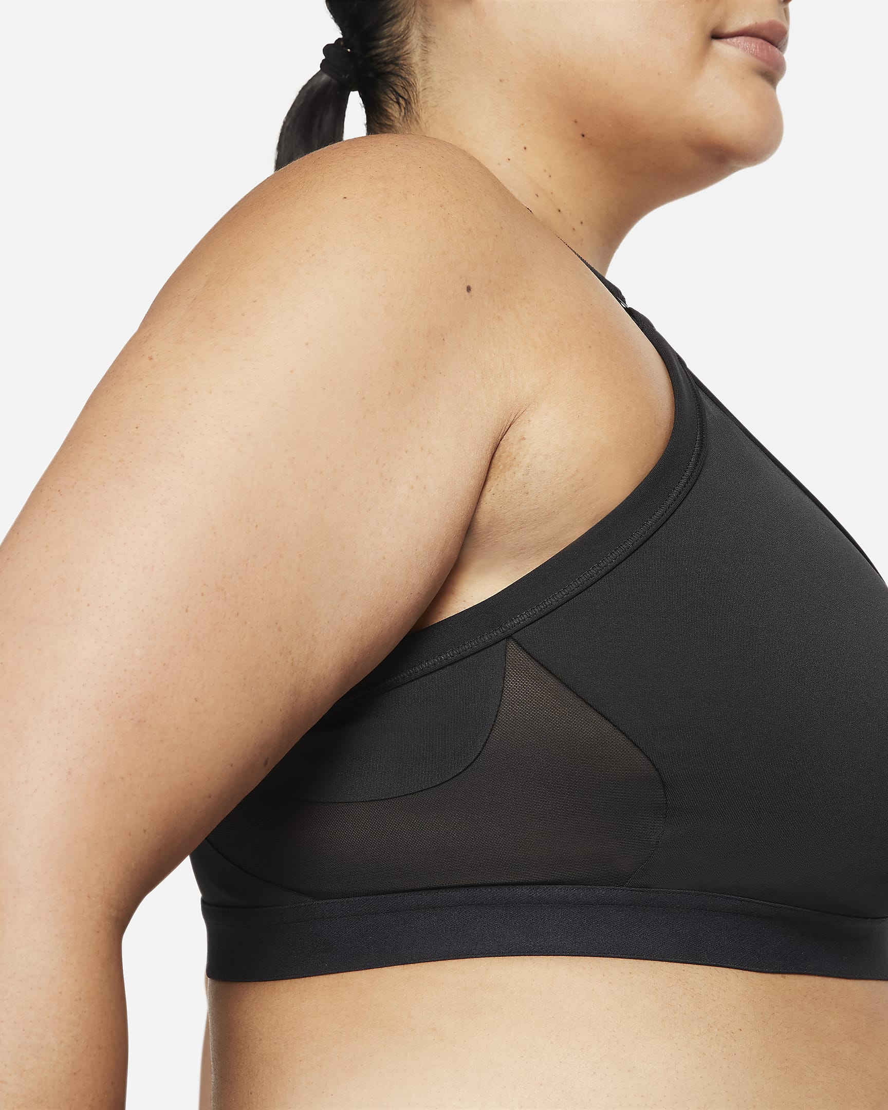 Nike Indy Women's LightSupport Padded VNeck Sports Bra (Plus Size