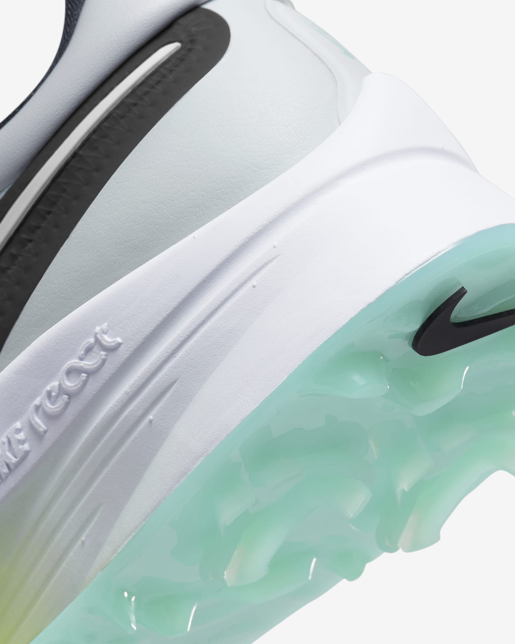 Nike Air Zoom Infinity Tour NEXT% 男款高爾夫鞋 (寬) - Photon Dust/Volt/Emerald Rise/黑色