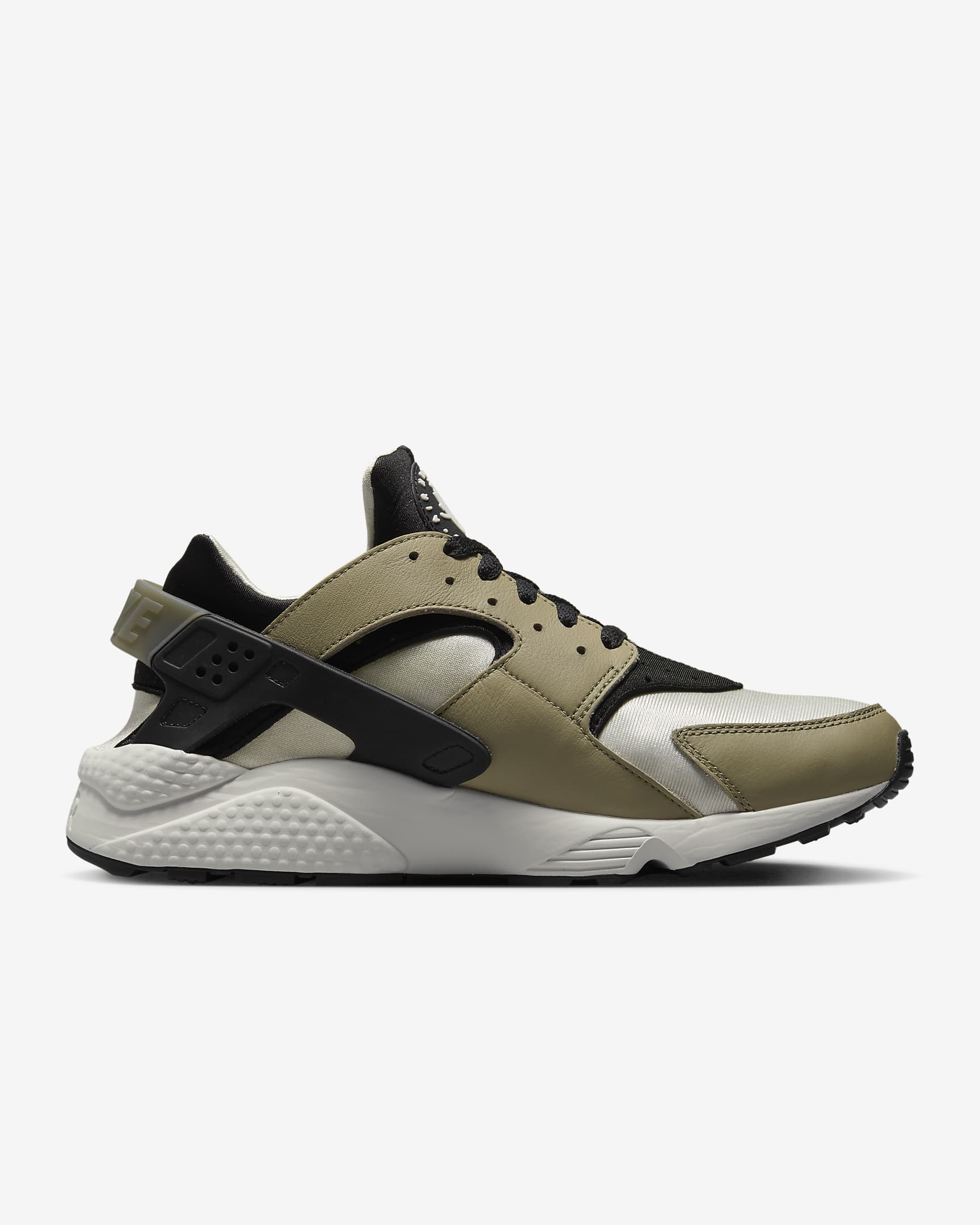 Calzado para hombre Nike Air Huarache - Negro/Fantasma/Caqui