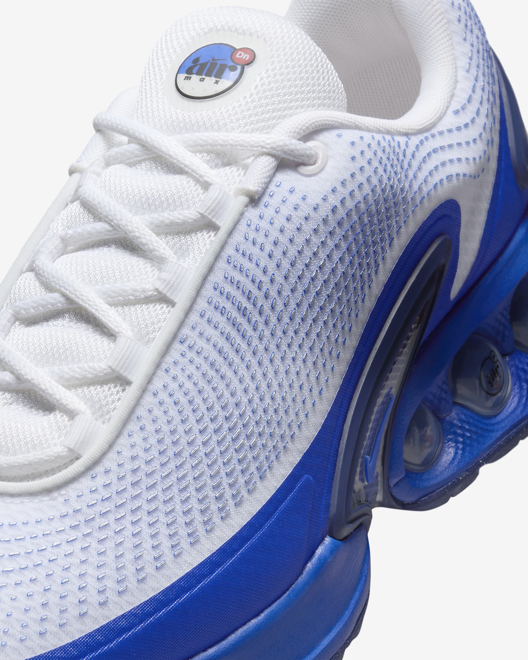 Nike Air Max Dn Shoes - White/Blue Void/Racer Blue