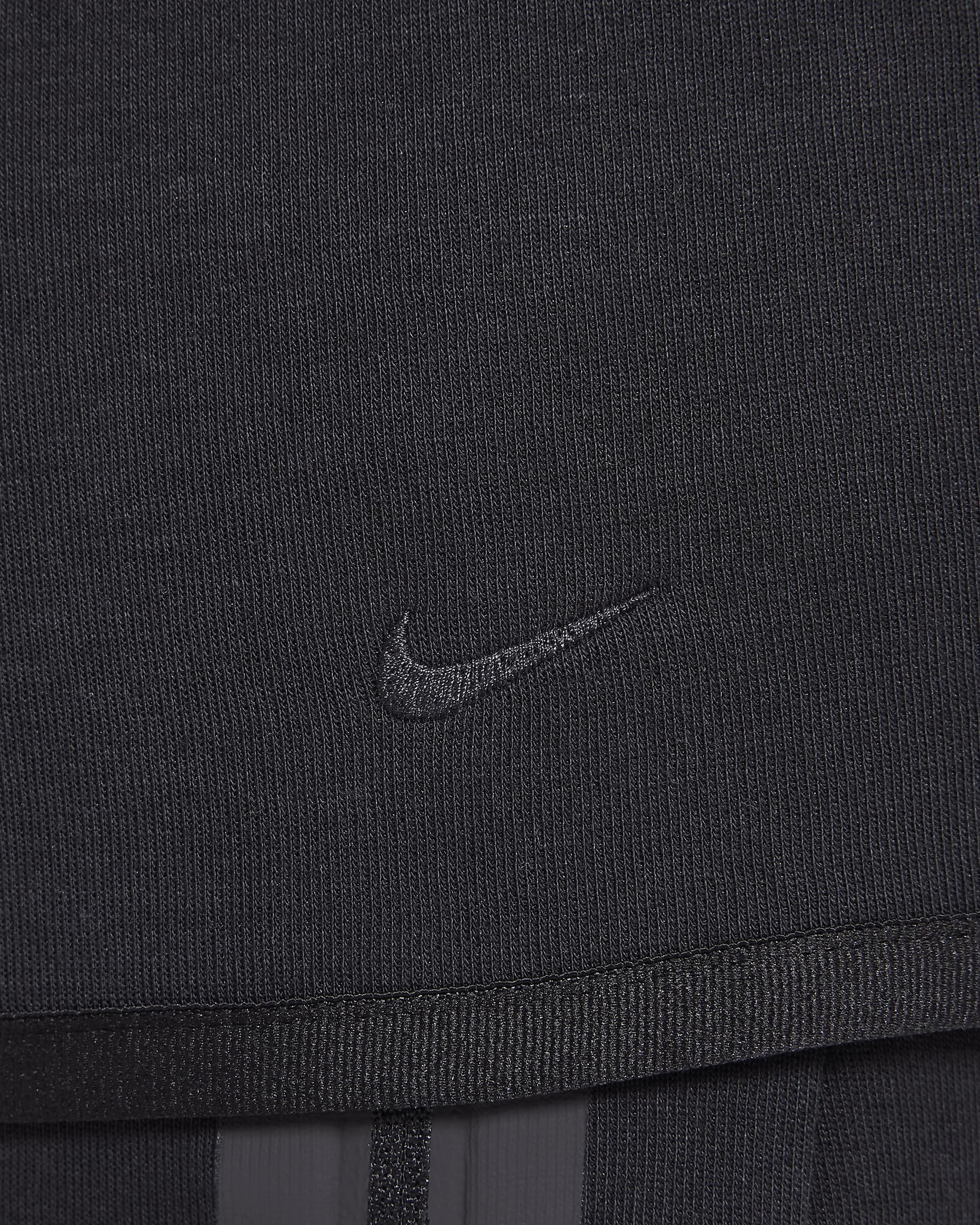 Felpa con cappuccio e zip a tutta lunghezza Nike Sportswear Tech Fleece (Taglia grande) – Ragazzo/a - Nero/Nero/Nero/Nero