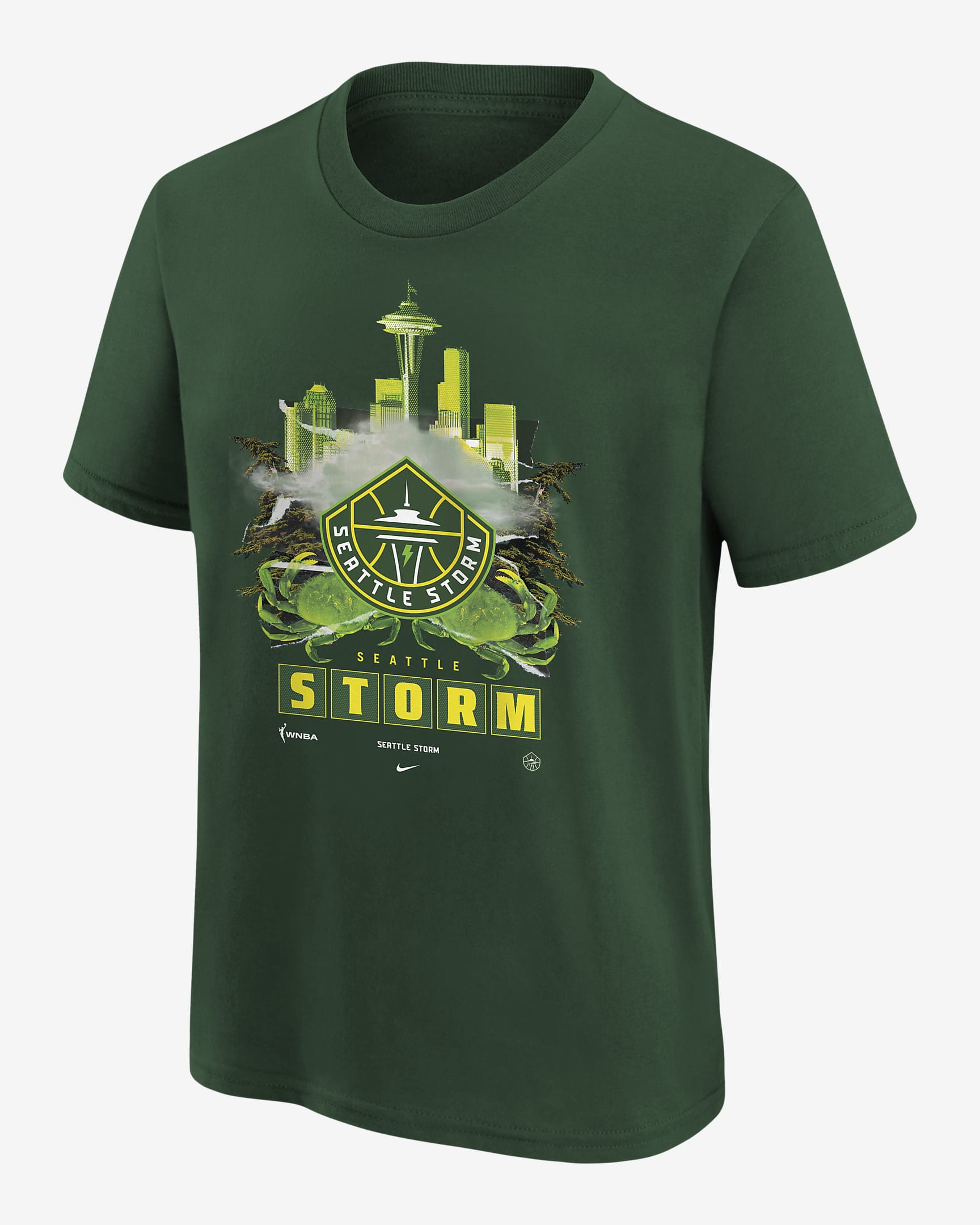 Seattle Storm Max90 Big Kids' Nike WNBA T-Shirt - Fir