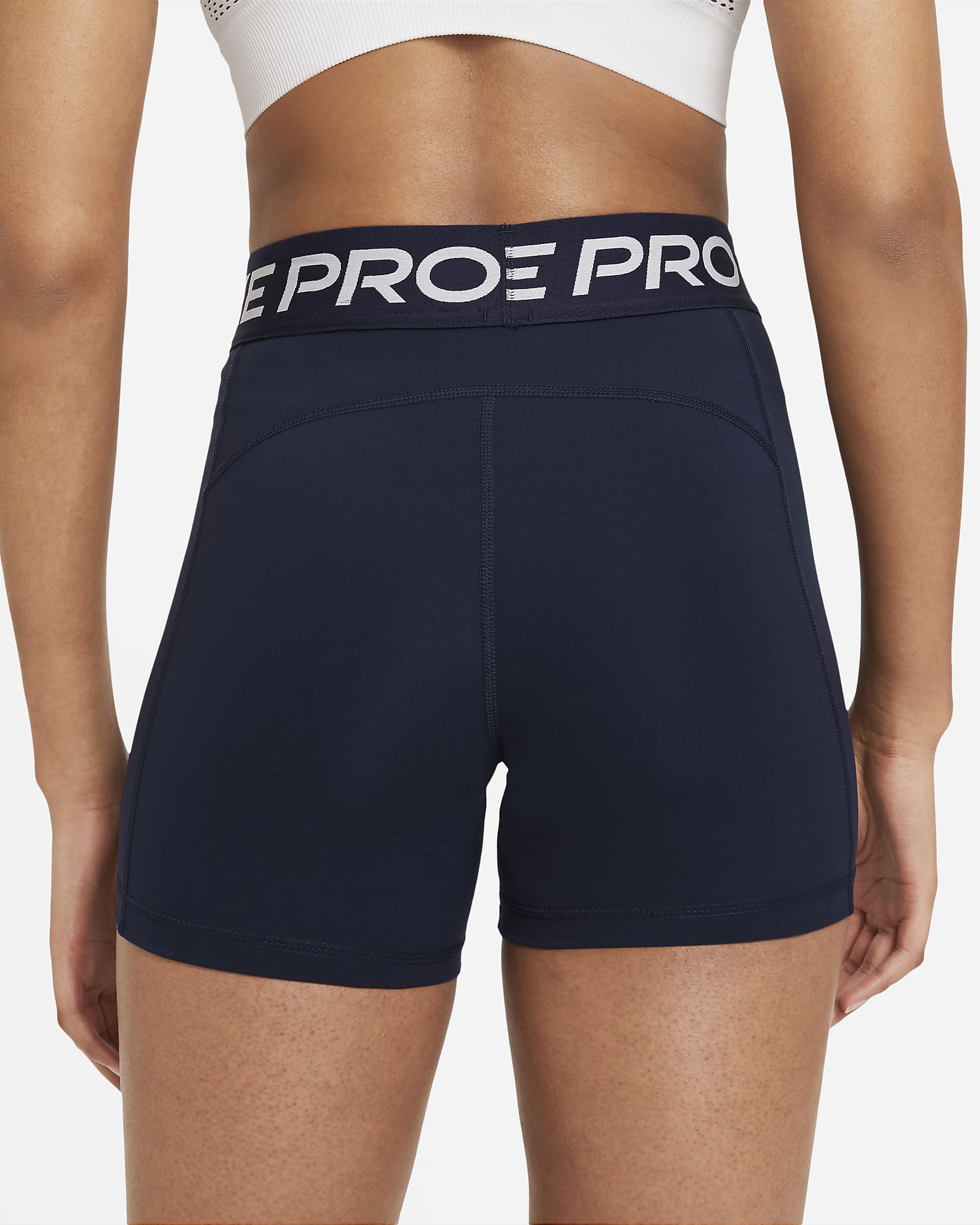 Nike Pro 365 Women's 5" Shorts - Obsidian/White