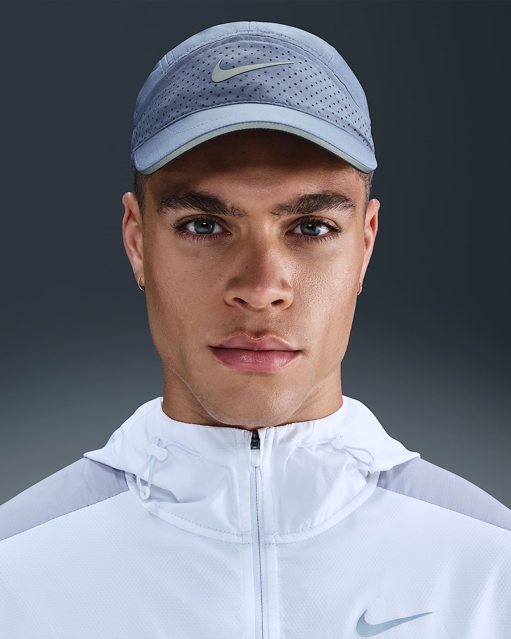 Nike Fly Dri-FIT ADV Unstructured Reflective Cap - World Indigo/Anthracite