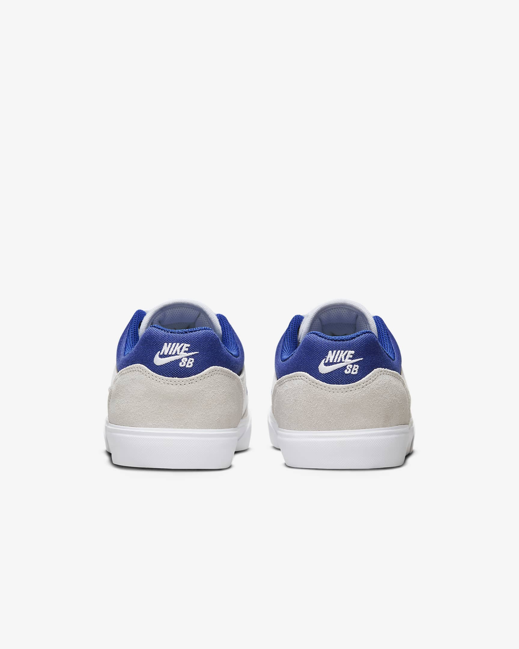 Scarpa Nike SB Malor – Uomo - Bianco/Platinum Tint/Bianco/Deep Royal Blue