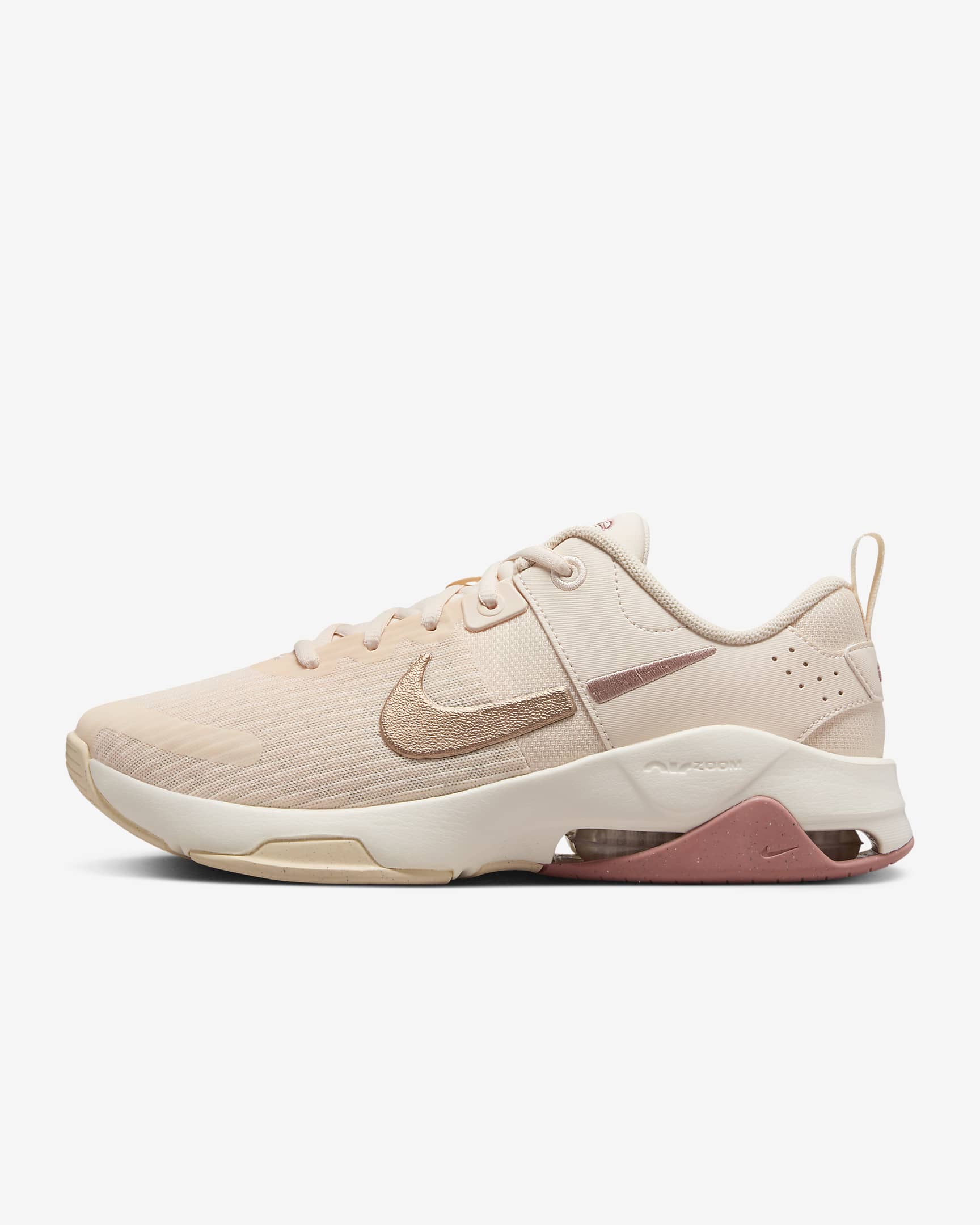 Nike Zoom Bella 6 work-outschoenen voor dames - Guava Ice/Pale Ivory/Red Stardust/Metallic Red Bronze