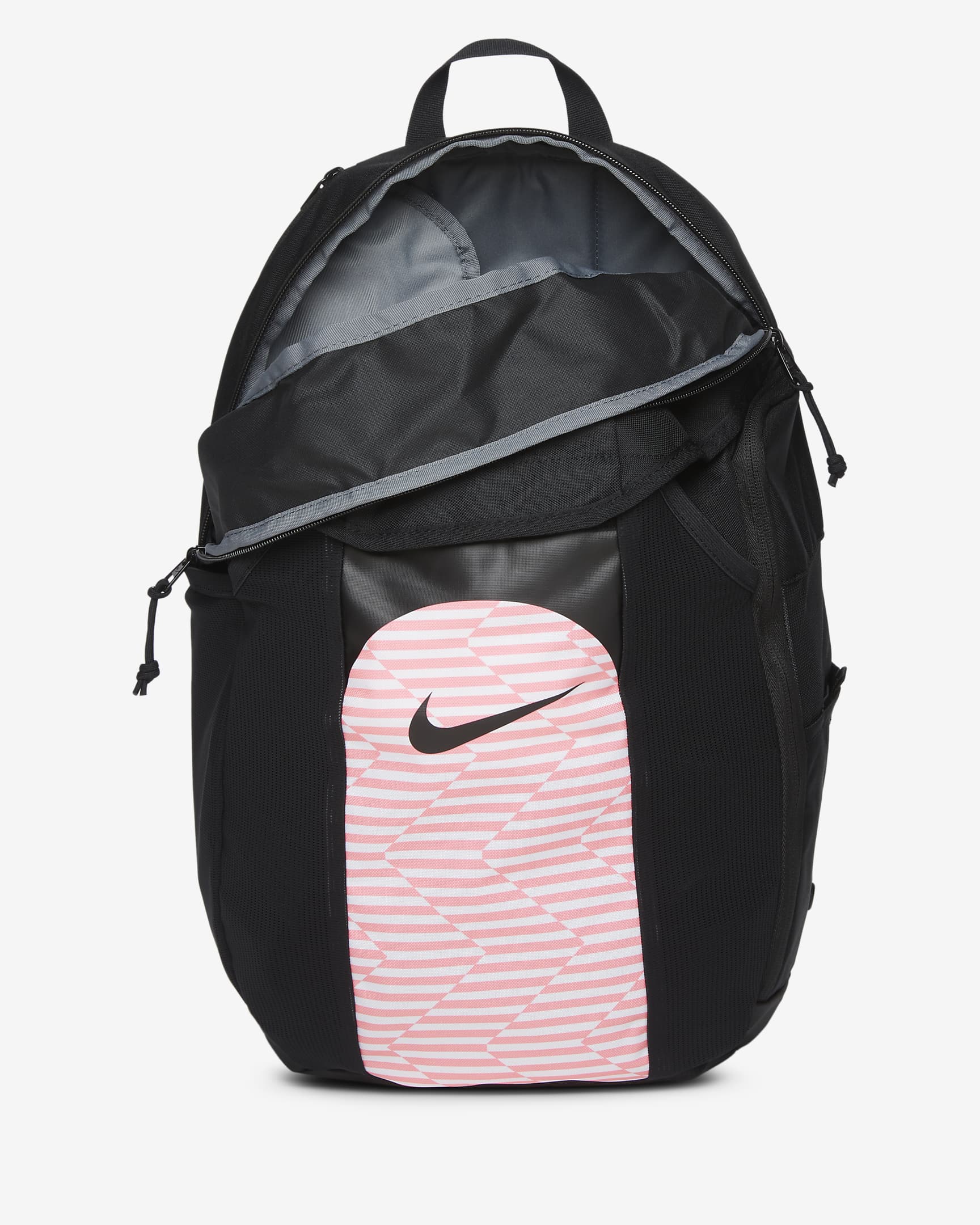 Mochila (30 L) Nike Academy Team - Negro/Puesta de sol pulso/Negro