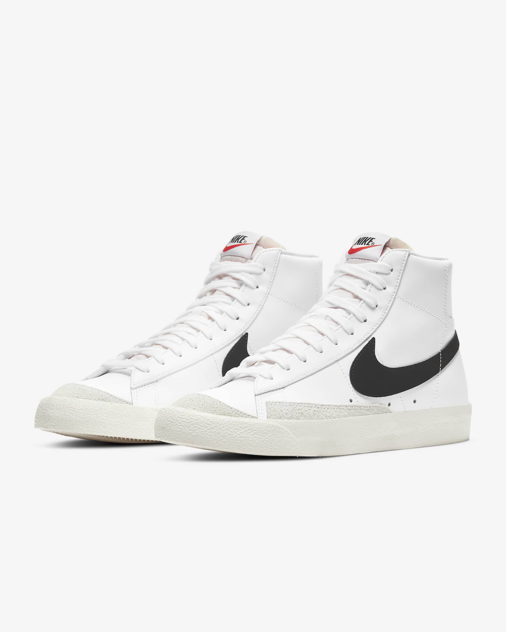 Nike Blazer Mid '77 Vintage Men's Shoes - White/Black
