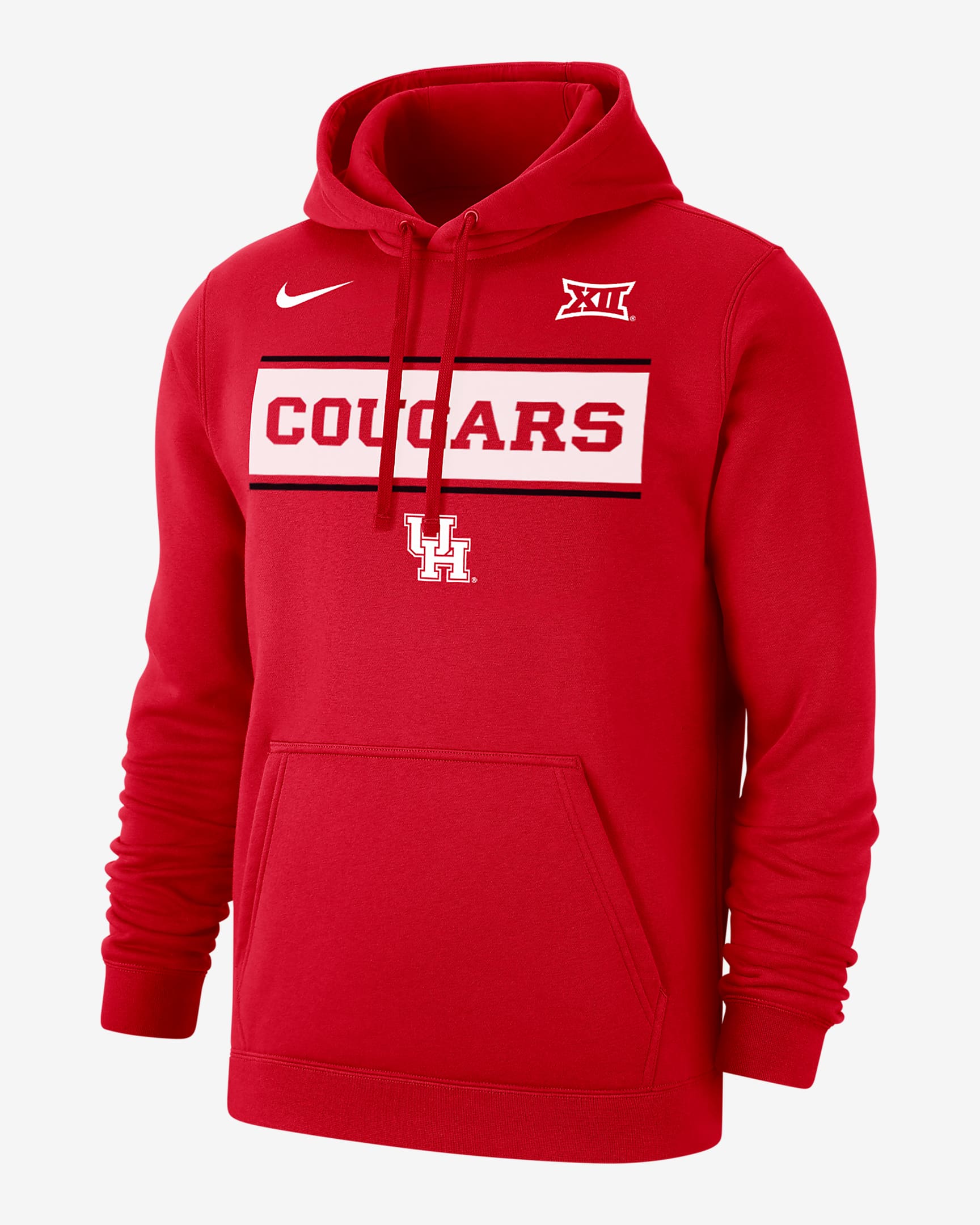 Houston Big 12 Men's Nike College Pullover Hoodie - University Red