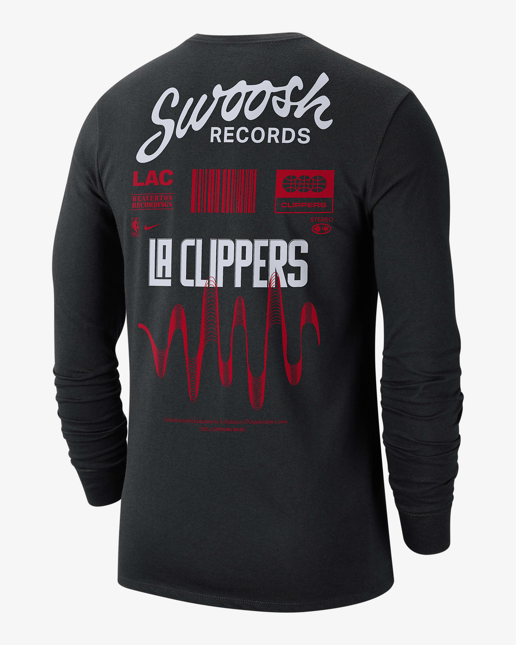 LA Clippers Essential Men's Nike NBA Long-Sleeve T-Shirt. Nike.com