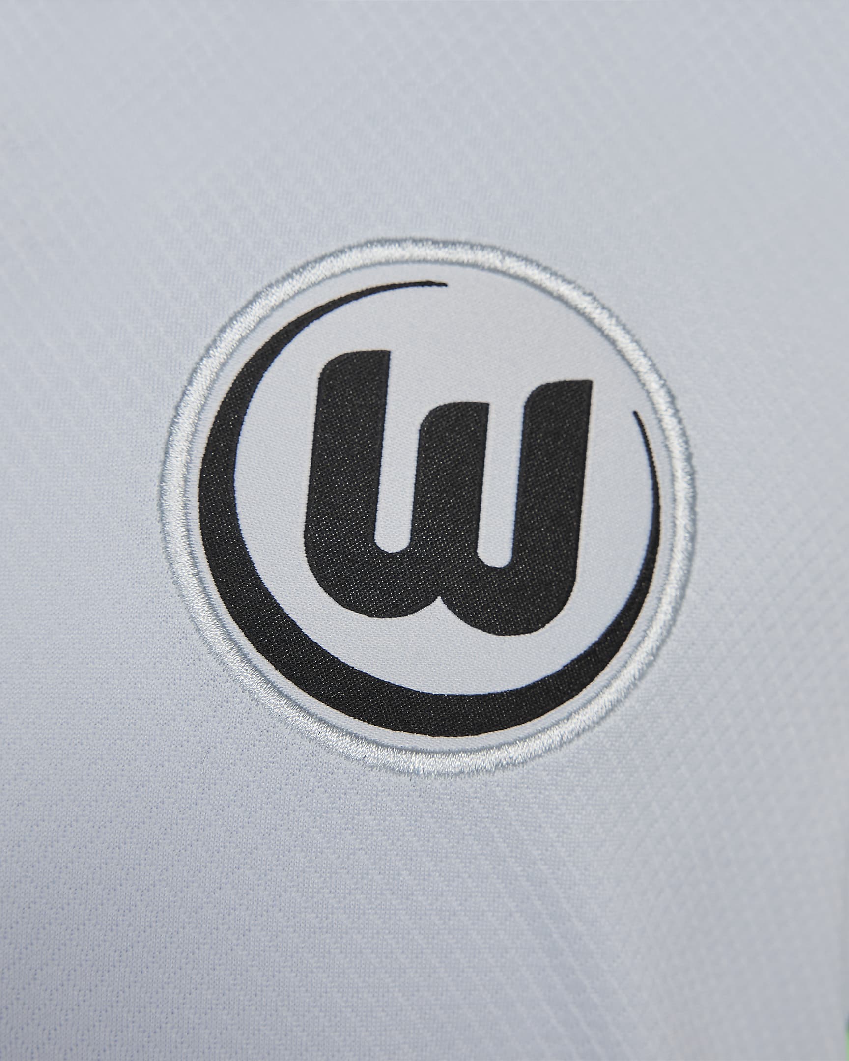 VfL Wolfsburg 2024/25 Stadium Third Nike Replika-Fußballtrikot mit Dri-FIT-Technologie (Damen) - Pure Platinum/Sub Lime/Schwarz/Schwarz