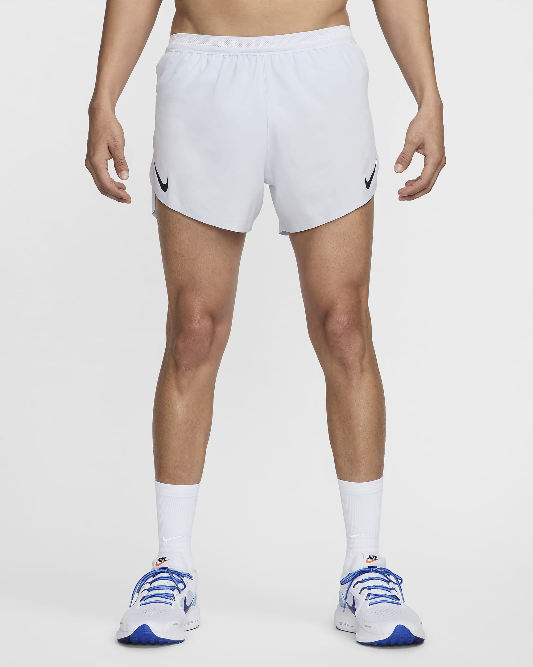 Shorts da running con slip foderati 10 cm Nike Dri-FIT ADV Nike AeroSwift – Uomo - Football Grey/Dark Obsidian