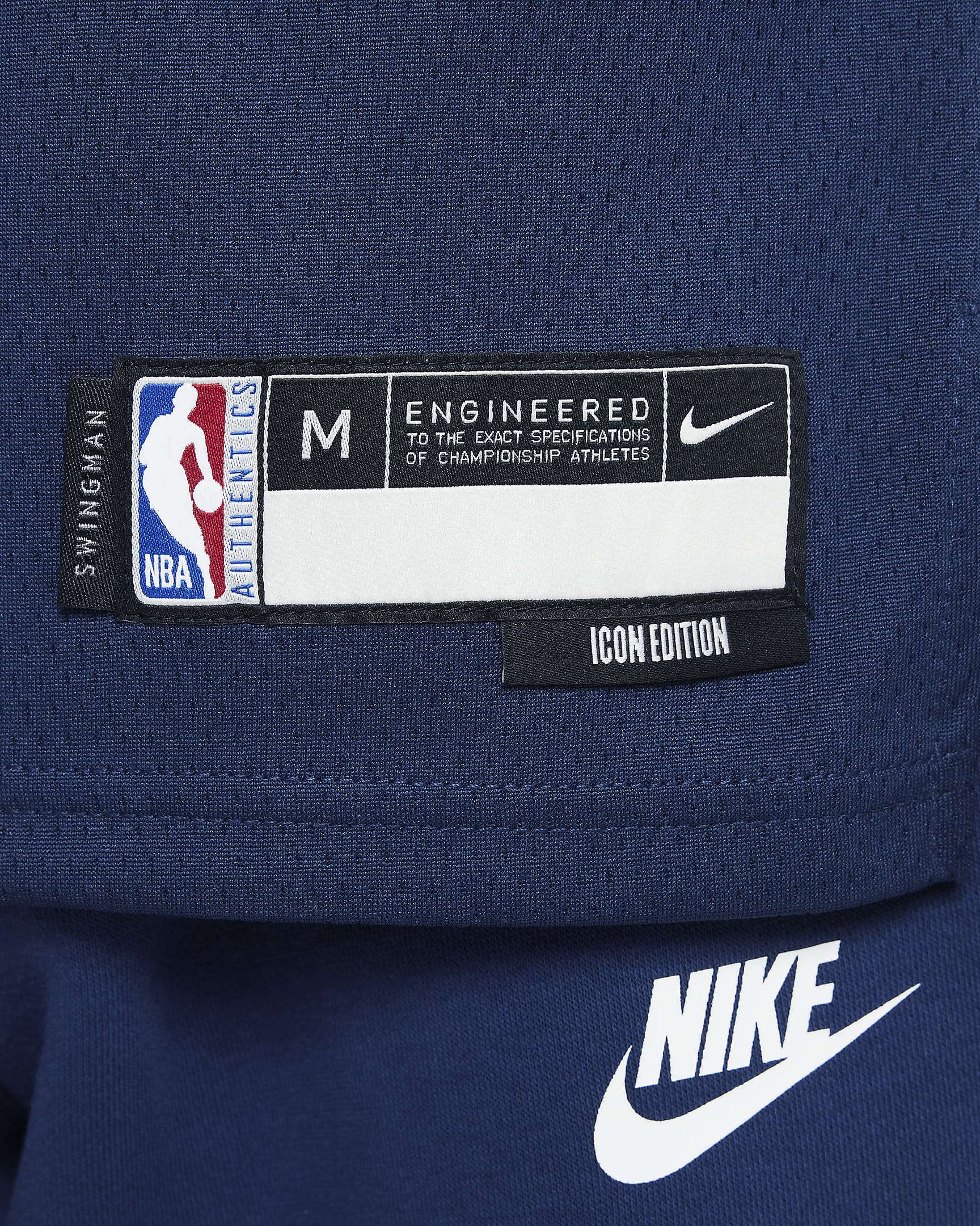 Maglia Memphis Grizzlies 2023/24 Icon Edition Swingman Nike NBA – Ragazzo/a - College Navy