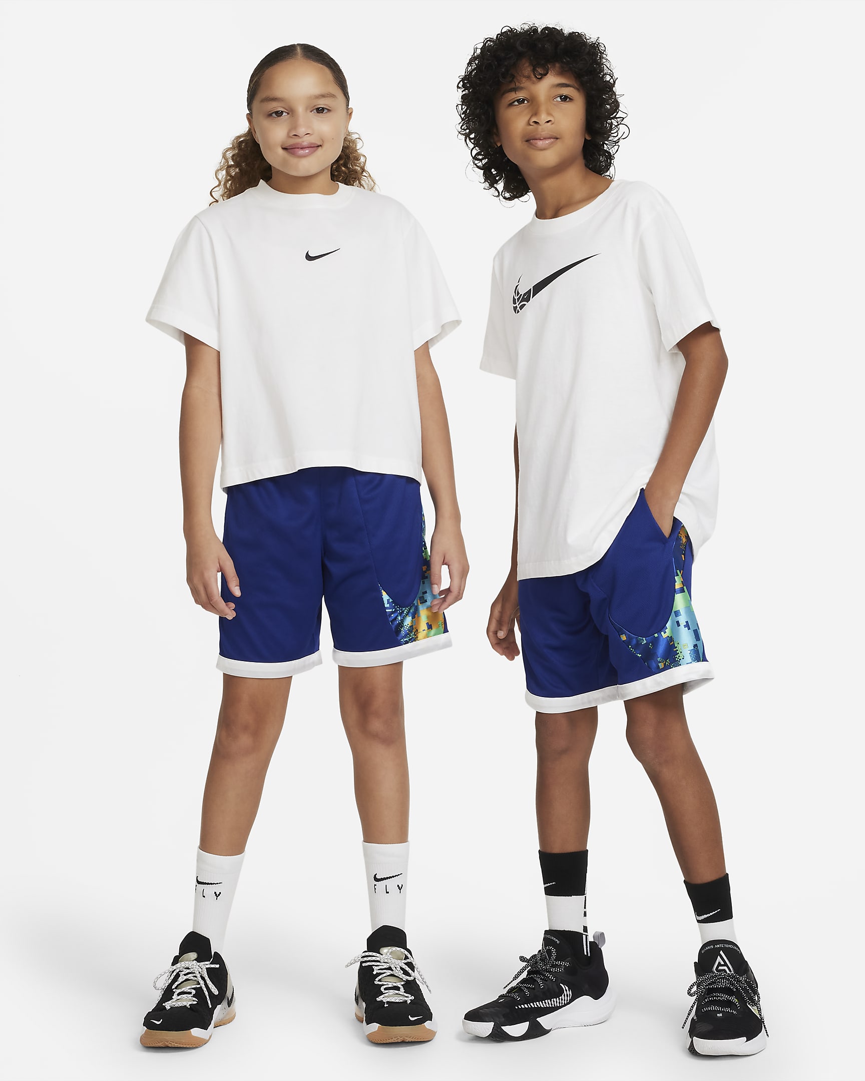 Nike Dri-FIT Older Kids' Basketball Shorts. Nike CZ