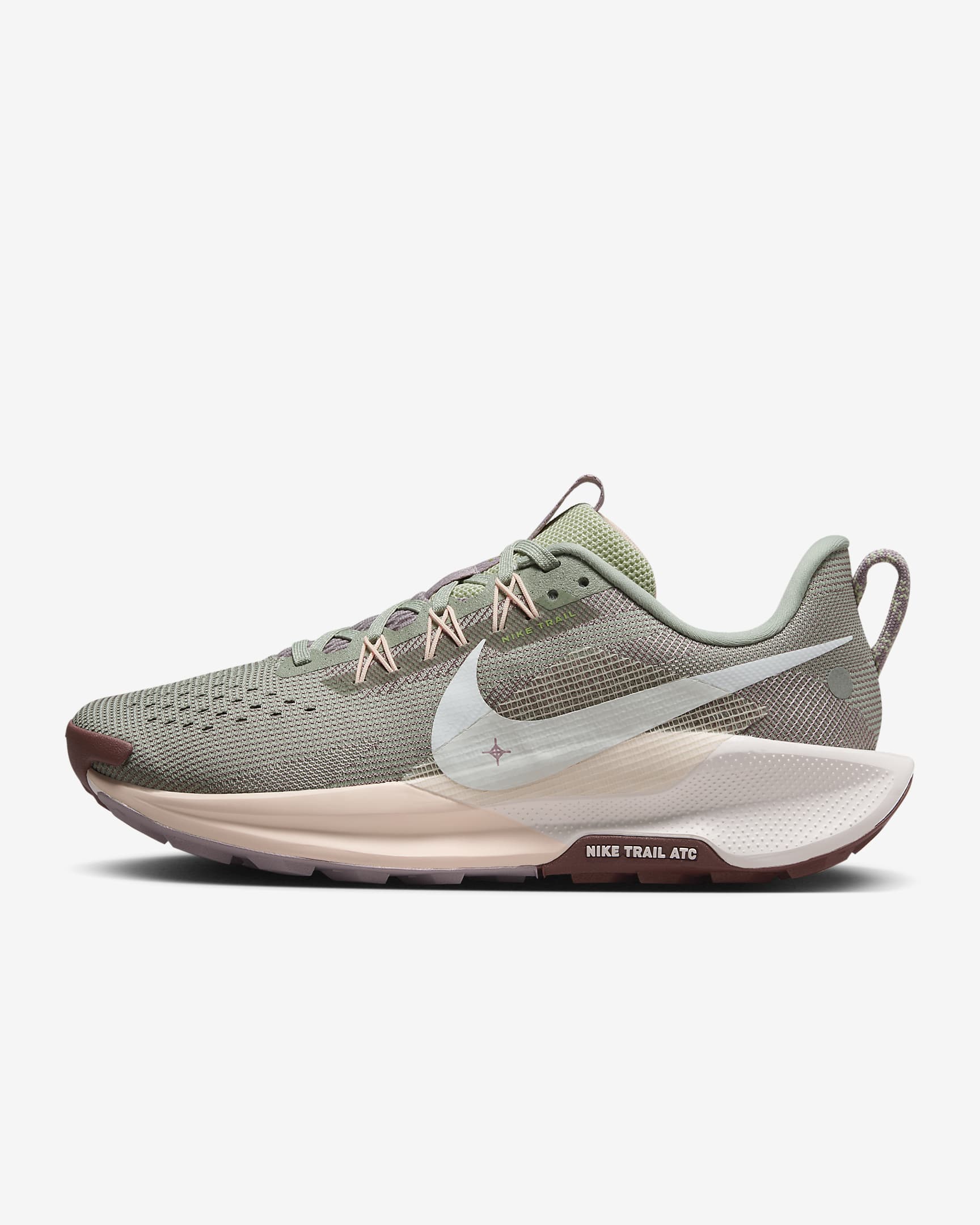 Nike Pegasus Trail 5 Traillaufschuh für Damen - Jade Horizon/Crimson Tint/Light Violet Ore/Sail