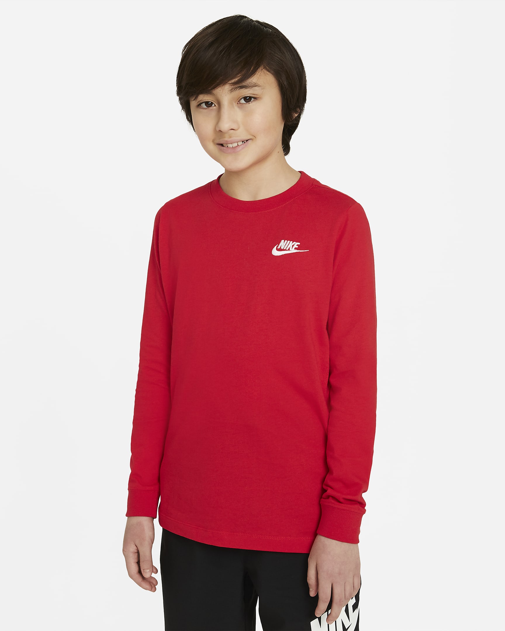 Nike Sportswear Big Kids' (Boys') Long-Sleeve T-Shirt. Nike.com