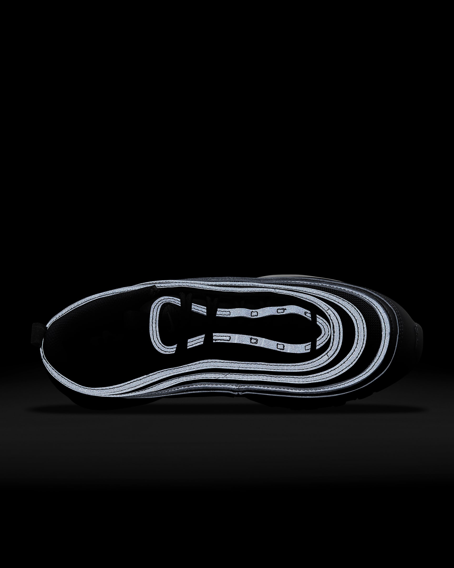 Nike Air Max 97 Women's Shoes - Black/Black/White