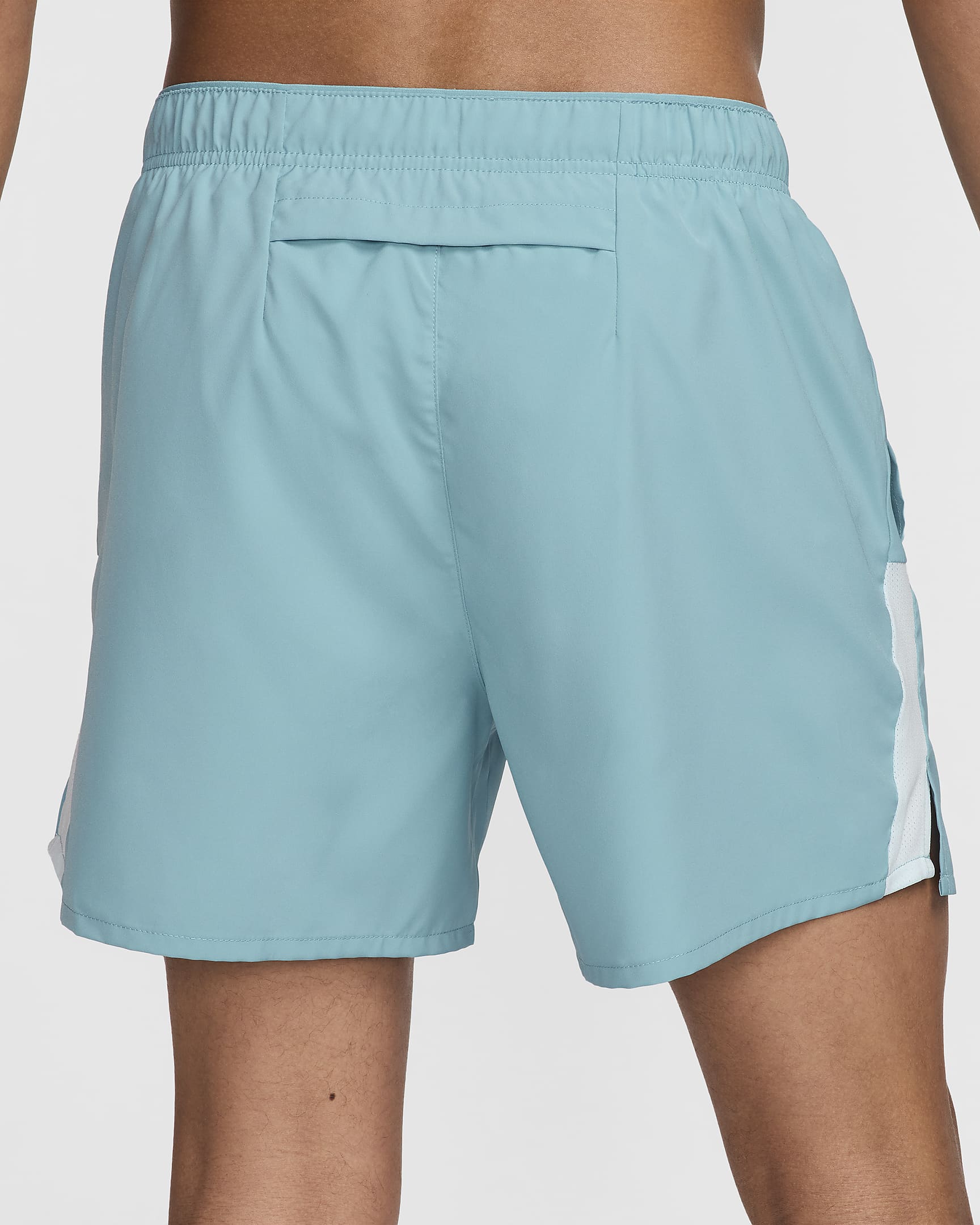 Nike Challenger Men's Dri-FIT 13cm (approx.) Brief-lined Running Shorts - Denim Turquoise/Glacier Blue/Black