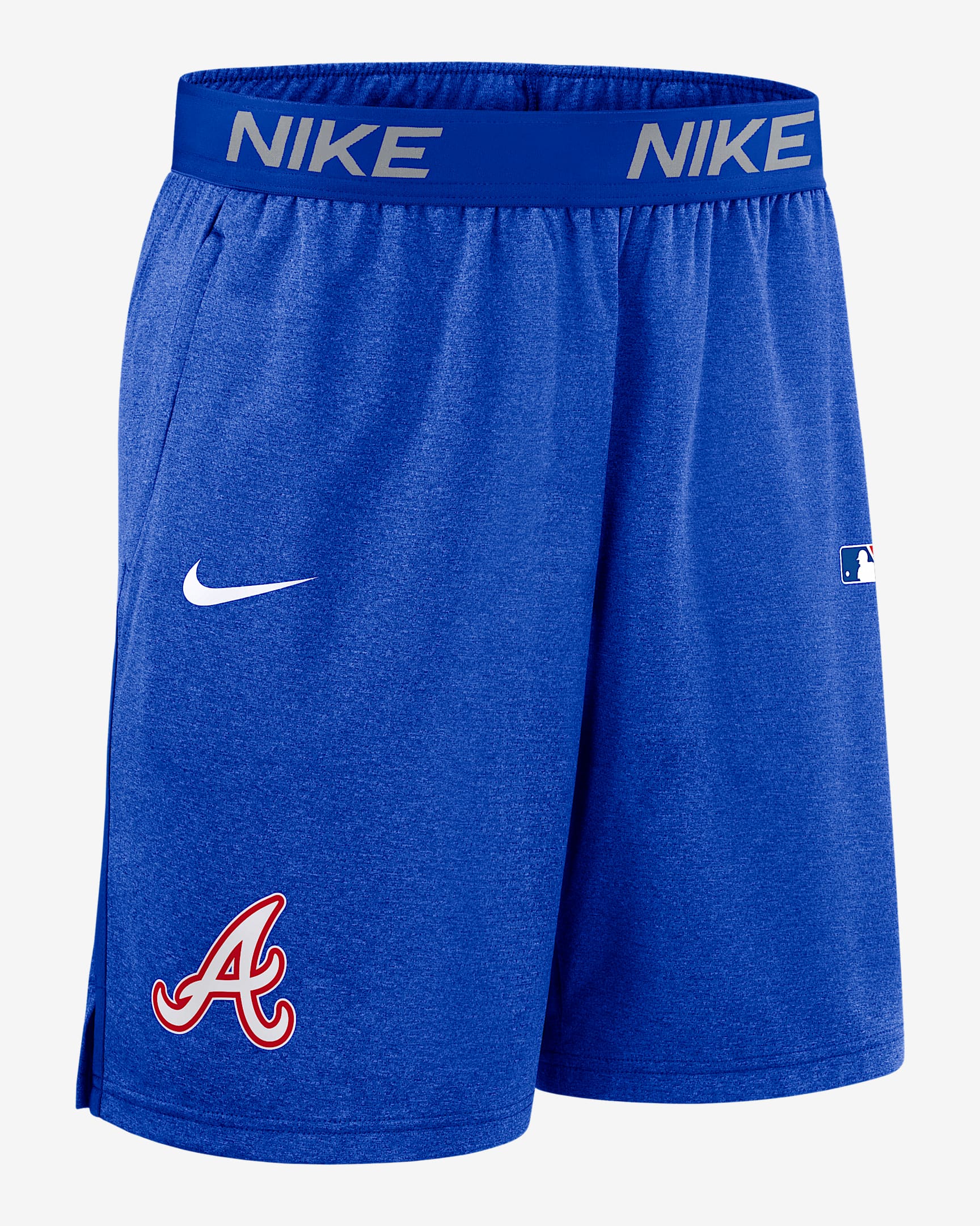 Shorts Nike Dri-FIT de la MLB para hombre Atlanta Braves Authentic Collection City Connect - Royal