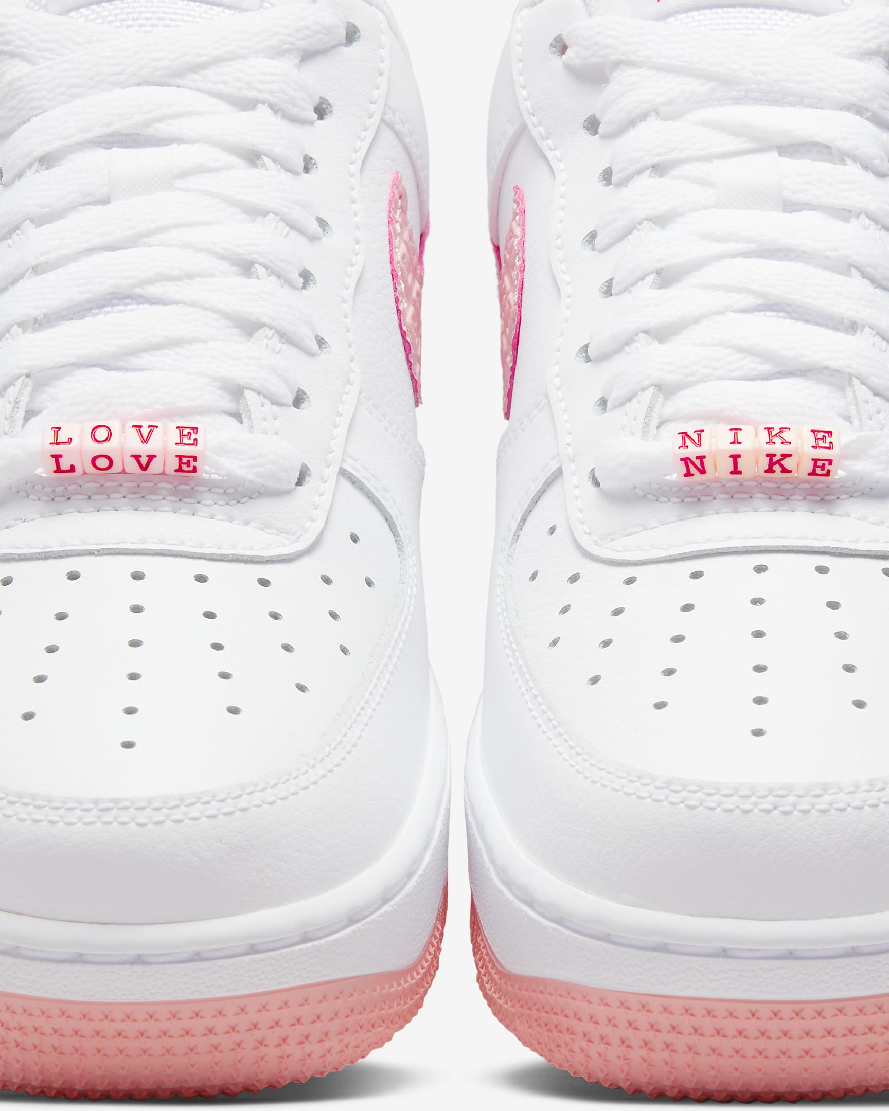 Nike Air Force 1 '07 Women's Shoes - White/University Red/Sail/Atmosphere