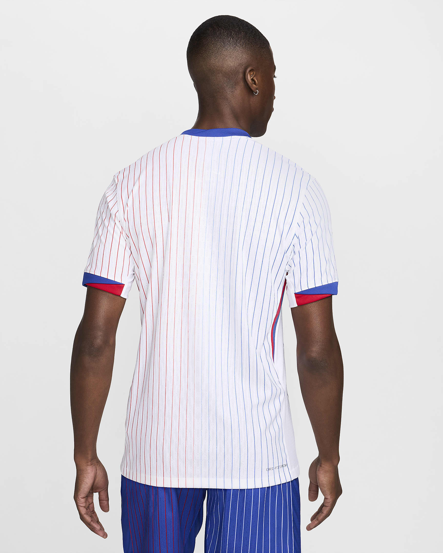 FFF (メンズ チーム) 2024/25 マッチ アウェイ メンズ ナイキ Dri-FIT ADV サッカー オーセンティック ユニフォーム - ホワイト/ブライトブルー/ユニバーシティレッド/ブライトブルー