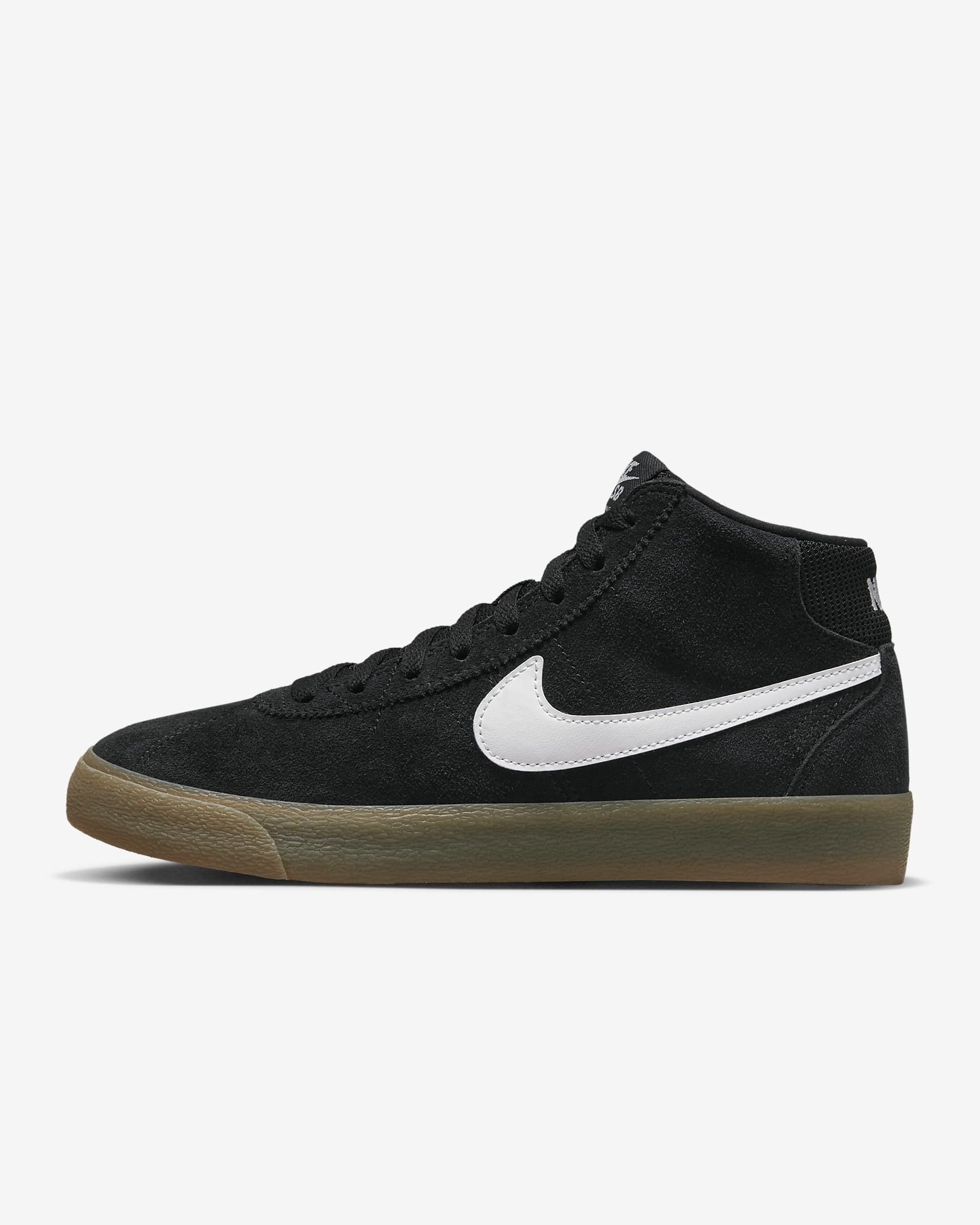 Nike SB Bruin High Zapatillas de skateboard - Negro/Negro/Gum Light Brown/Blanco