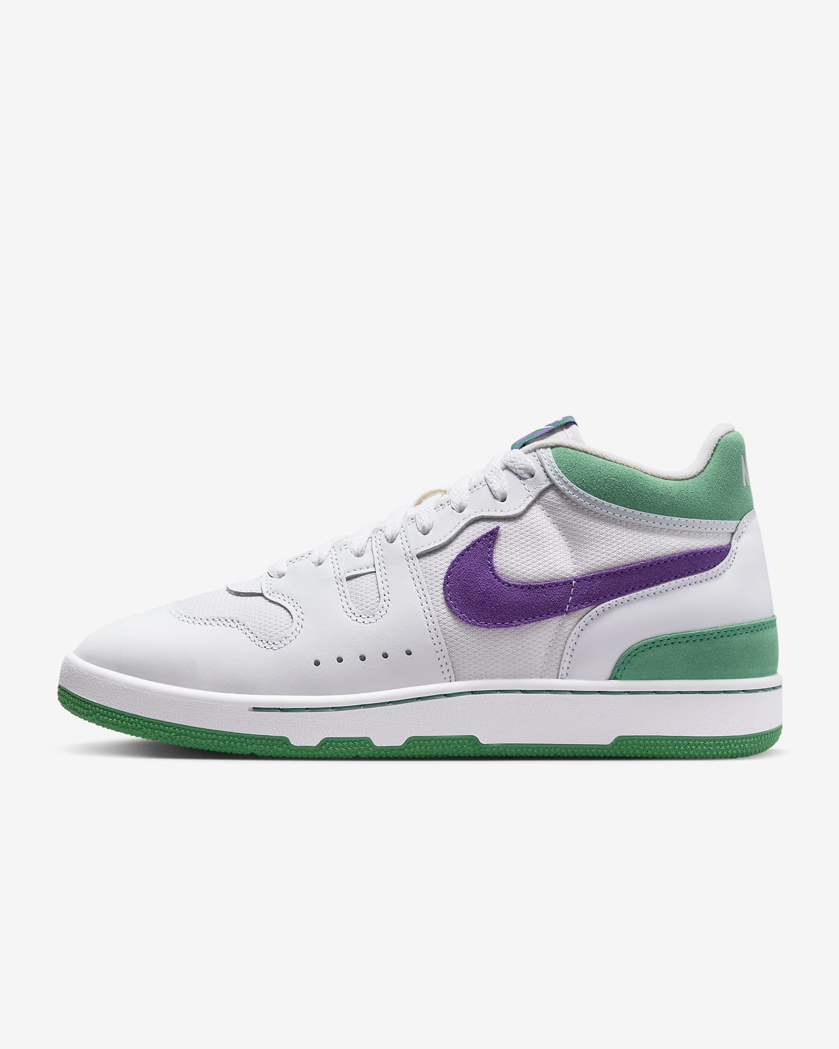 Nike Attack Men's Shoes - White/Court Green/Hyper Grape