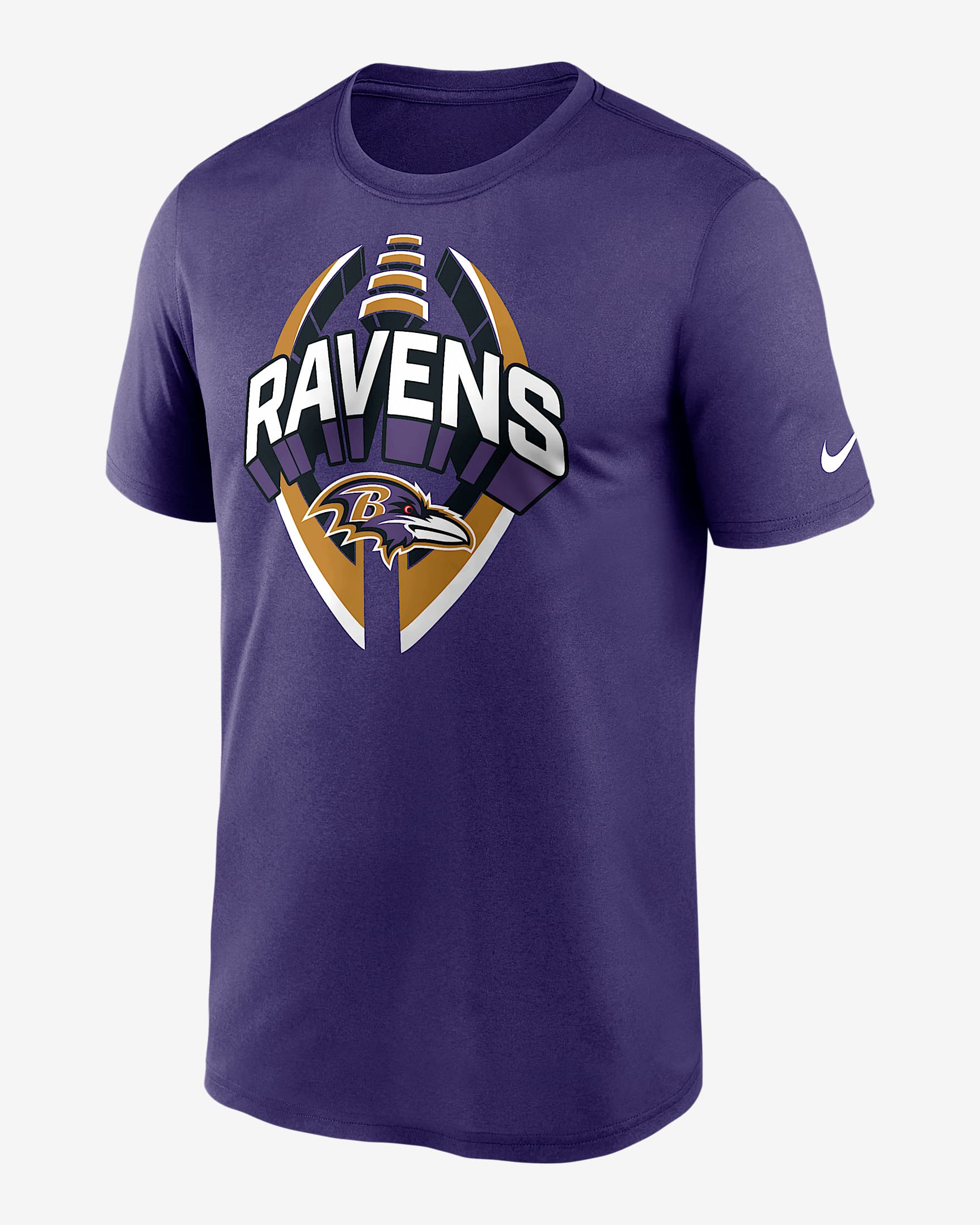 Baltimore Ravens Legend Icon Men’s Nike Dri-FIT NFL T-Shirt - Purple