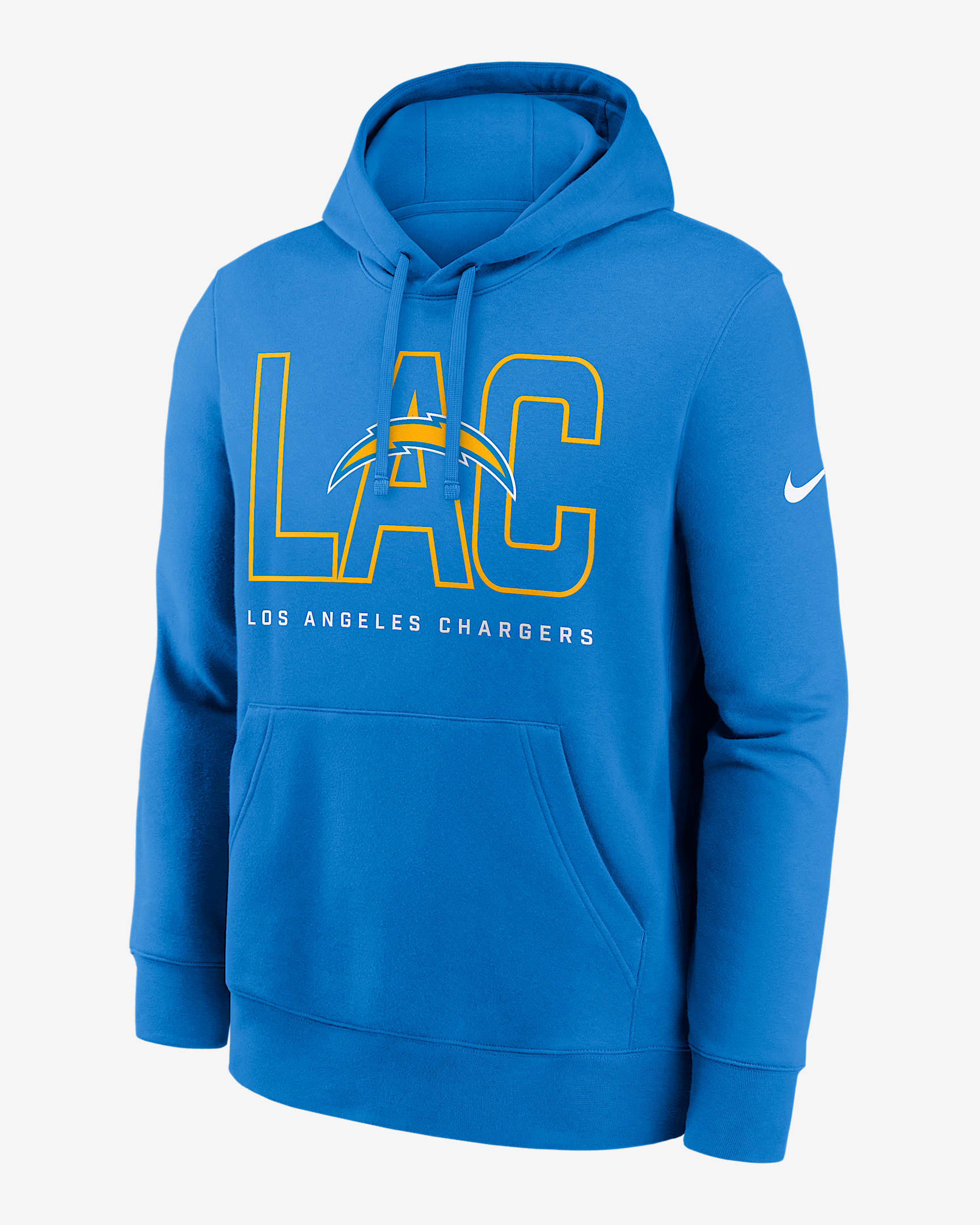 Los Angeles Chargers Busted Play Club Men's Nike NFL Pullover Hoodie - Blue