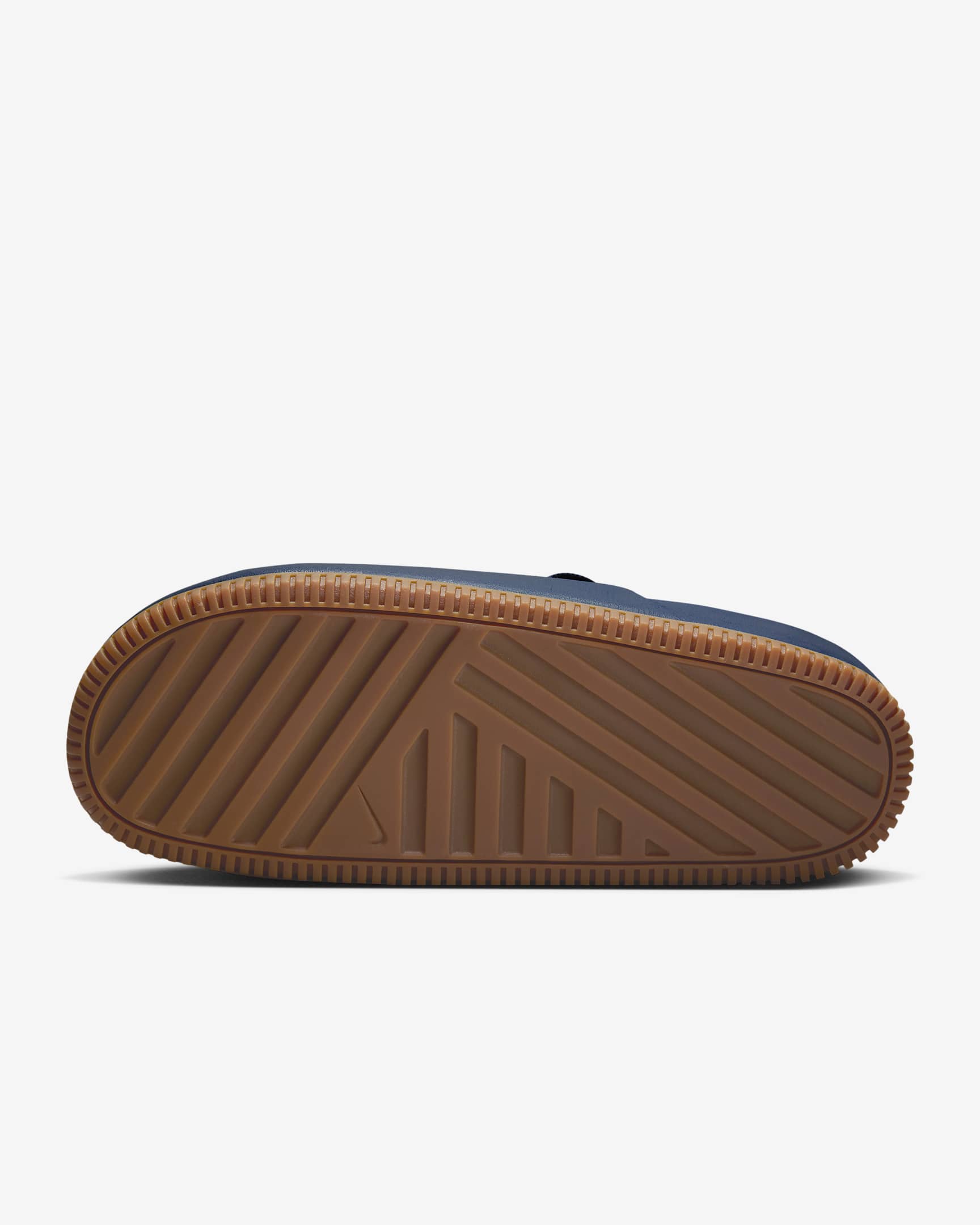 Nike Calm Men's Mules - Navy/Gum Medium Brown/Navy