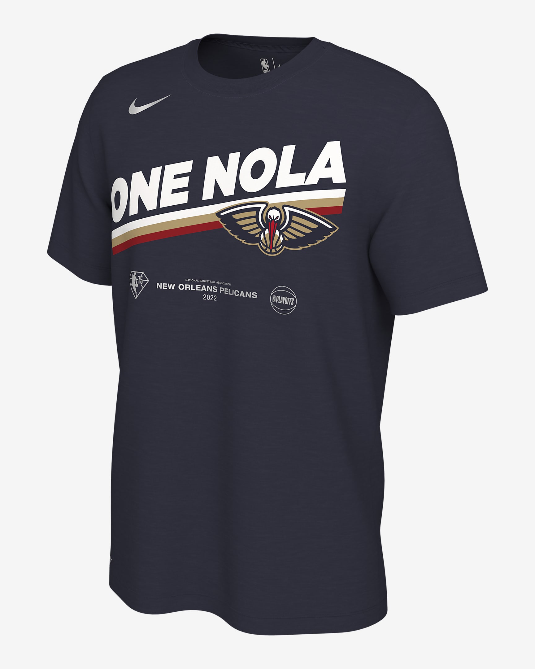 New Orleans Pelicans Men's Nike NBA T-Shirt. Nike.com