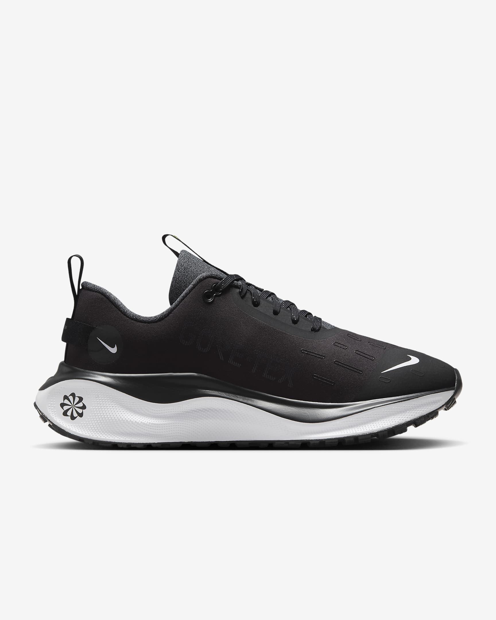 Damskie wodoszczelne buty do biegania po asfalcie Nike InfinityRN 4 GORE-TEX - Czerń/Anthracite/Volt/Biel